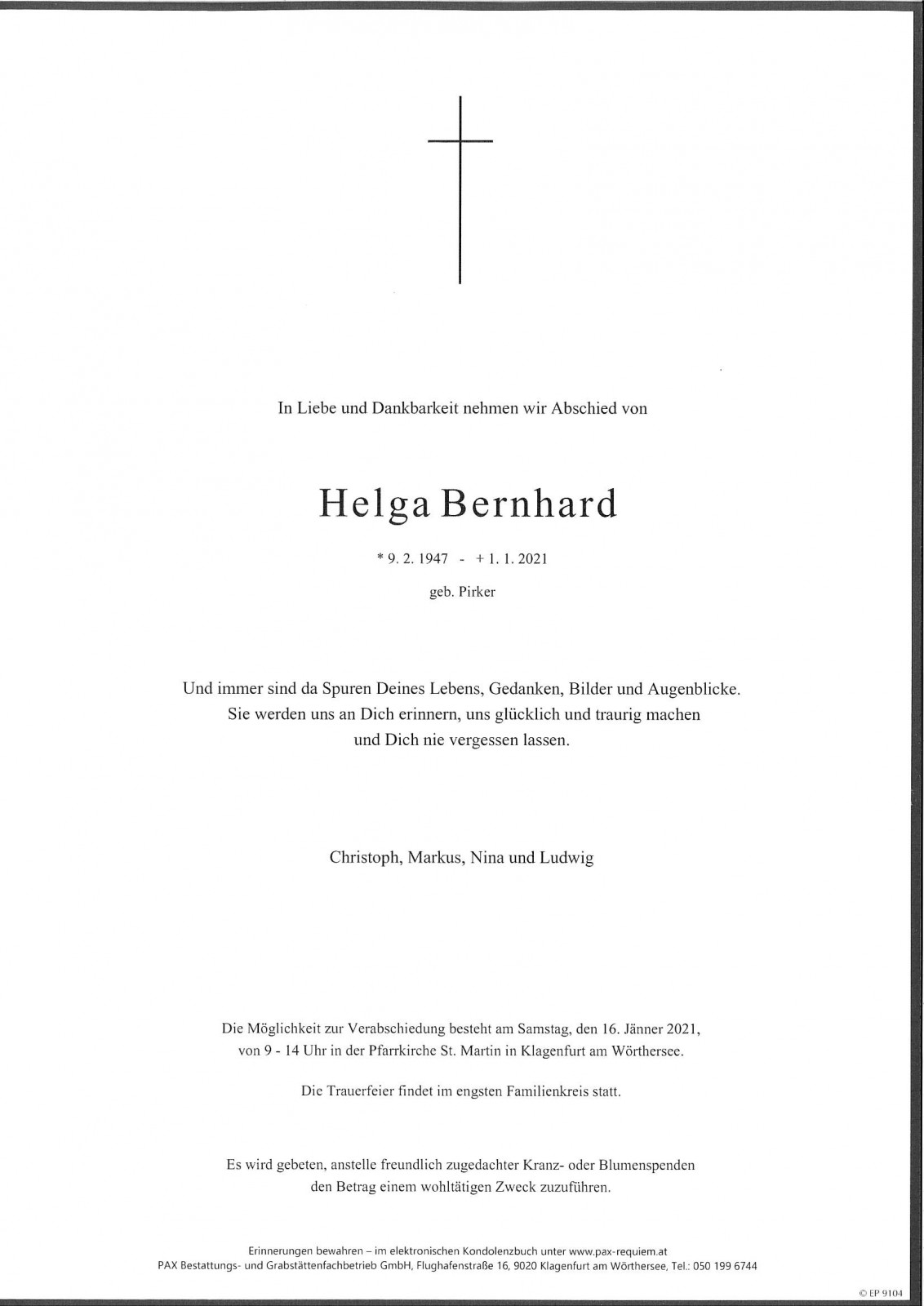 Parte Helga Bernhard