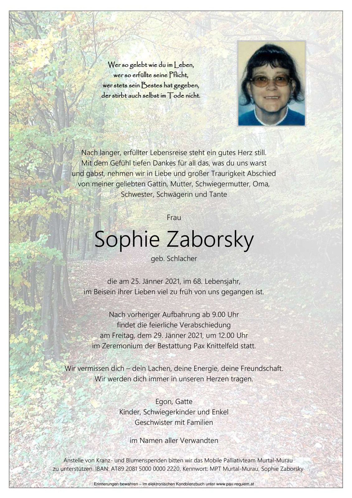 Parte Sophie Zaborsky