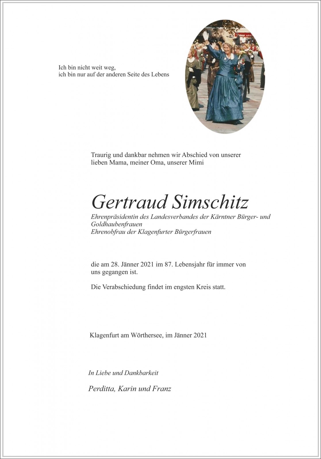 Parte Gertraud Simschitz