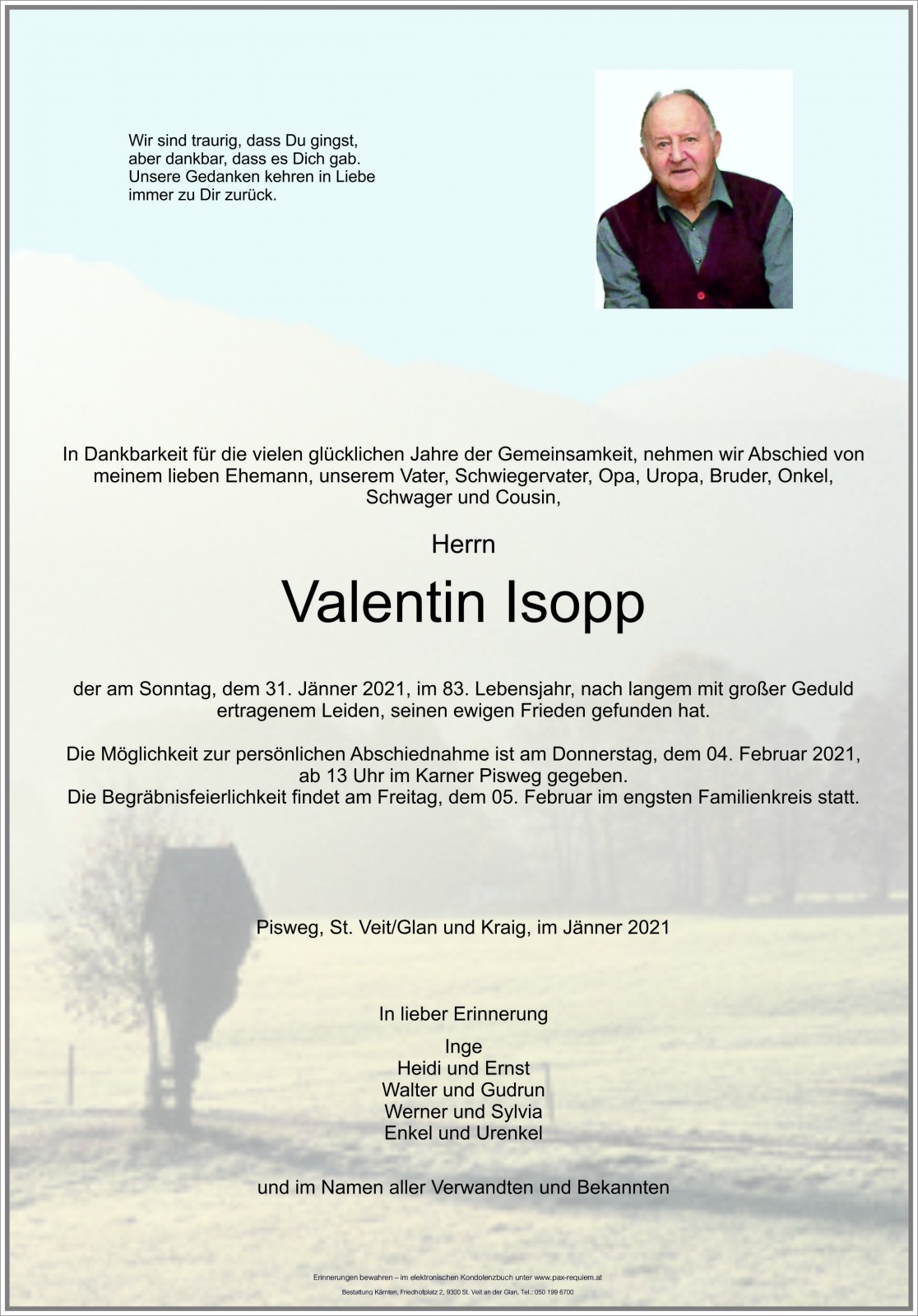 Parte Valentin Isopp