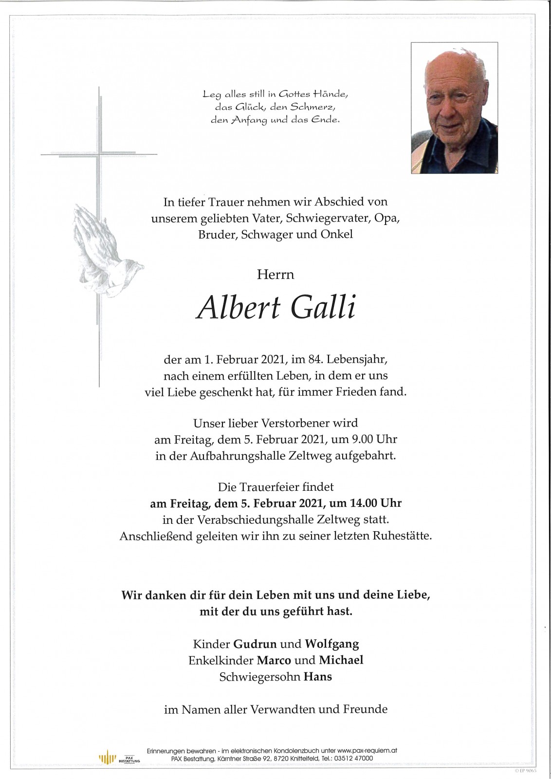 Parte Albert Galli