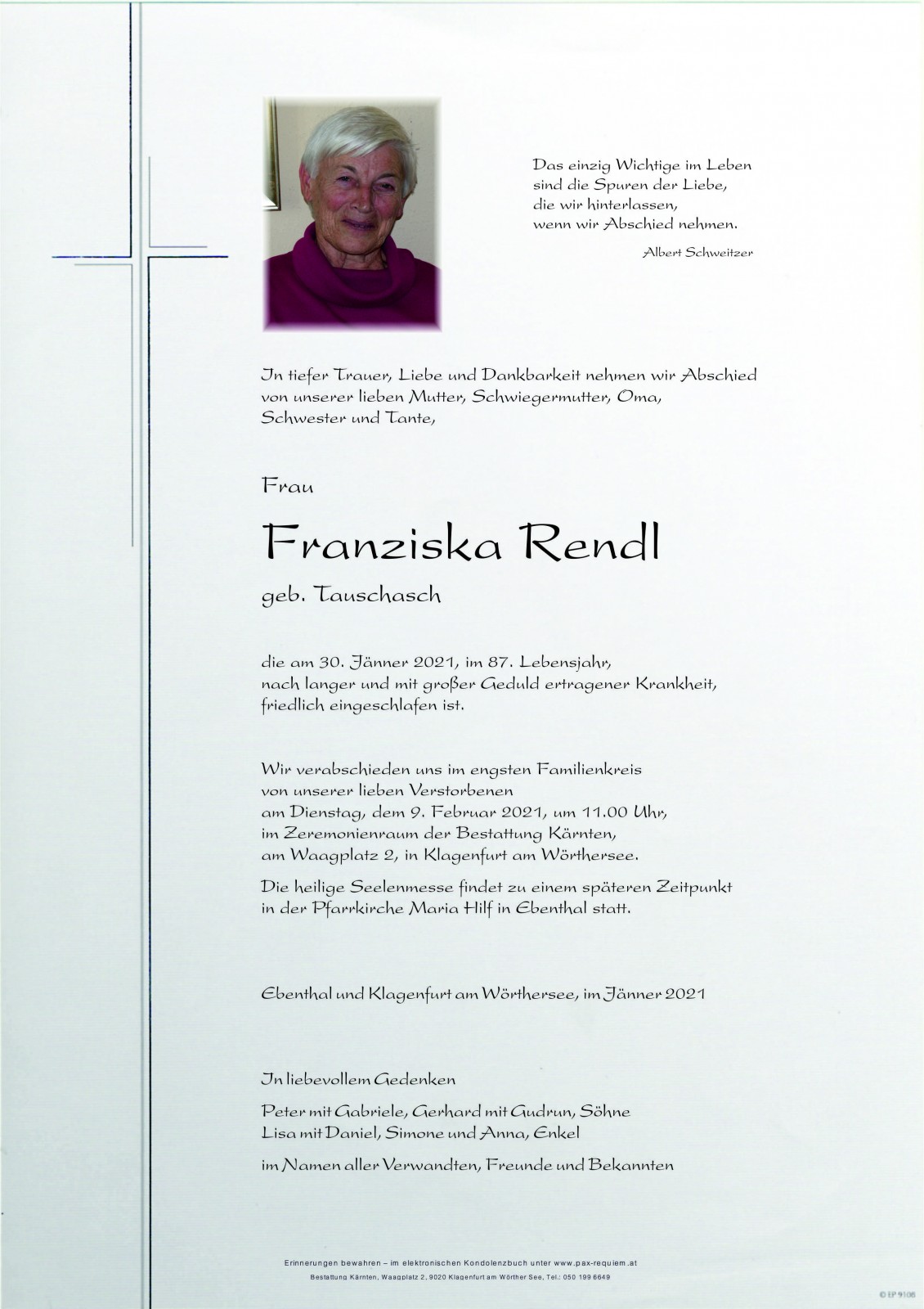 Parte Franziska Rendl