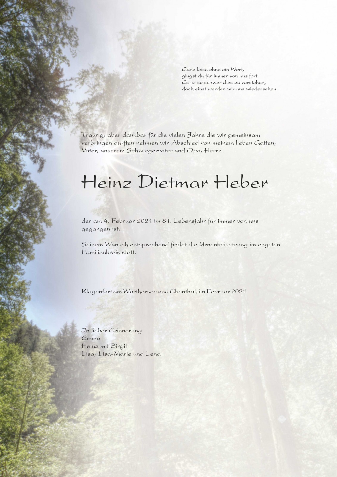 Parte Heinz Dietmar Heber