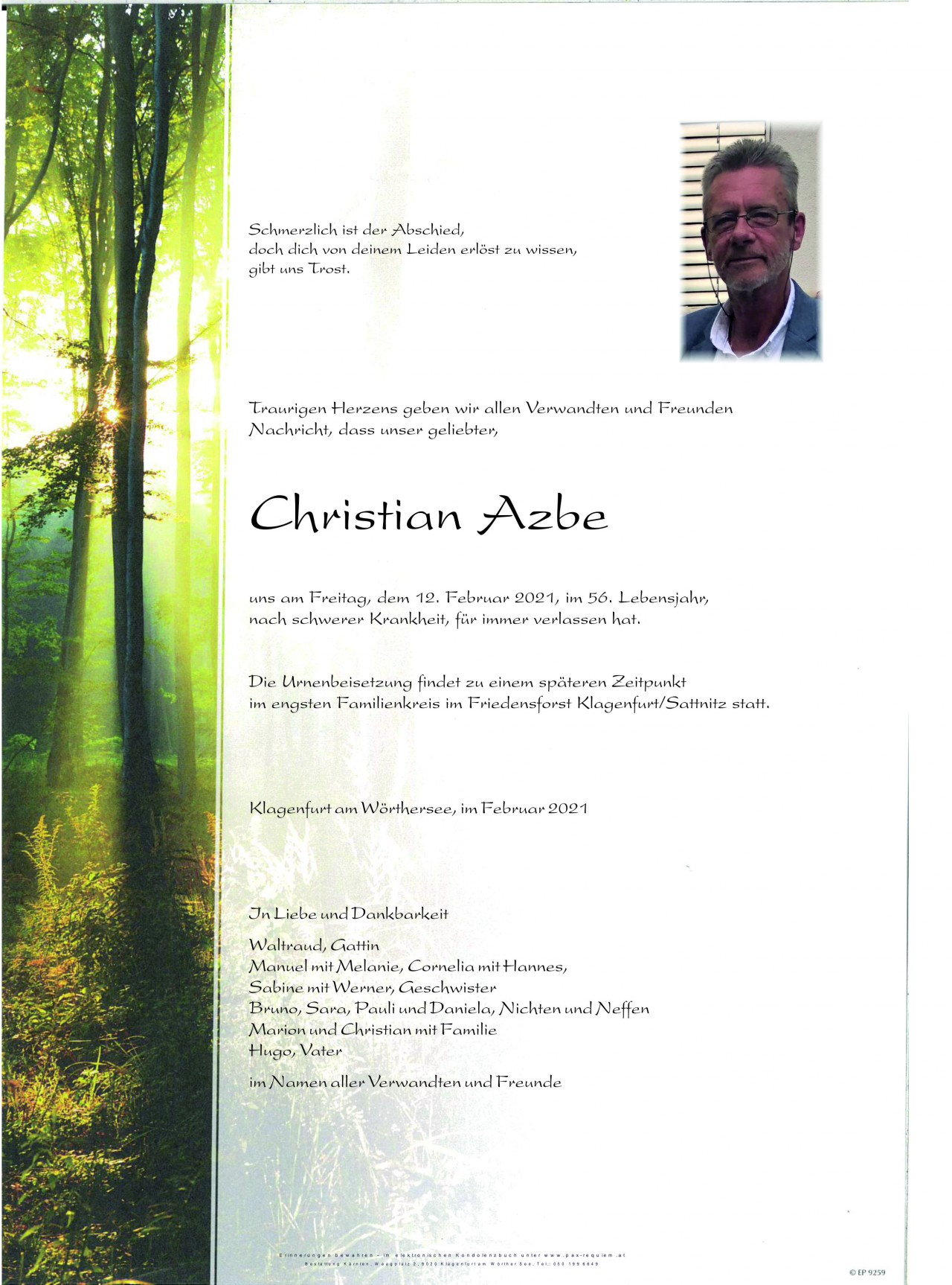 Parte Christian Azbe