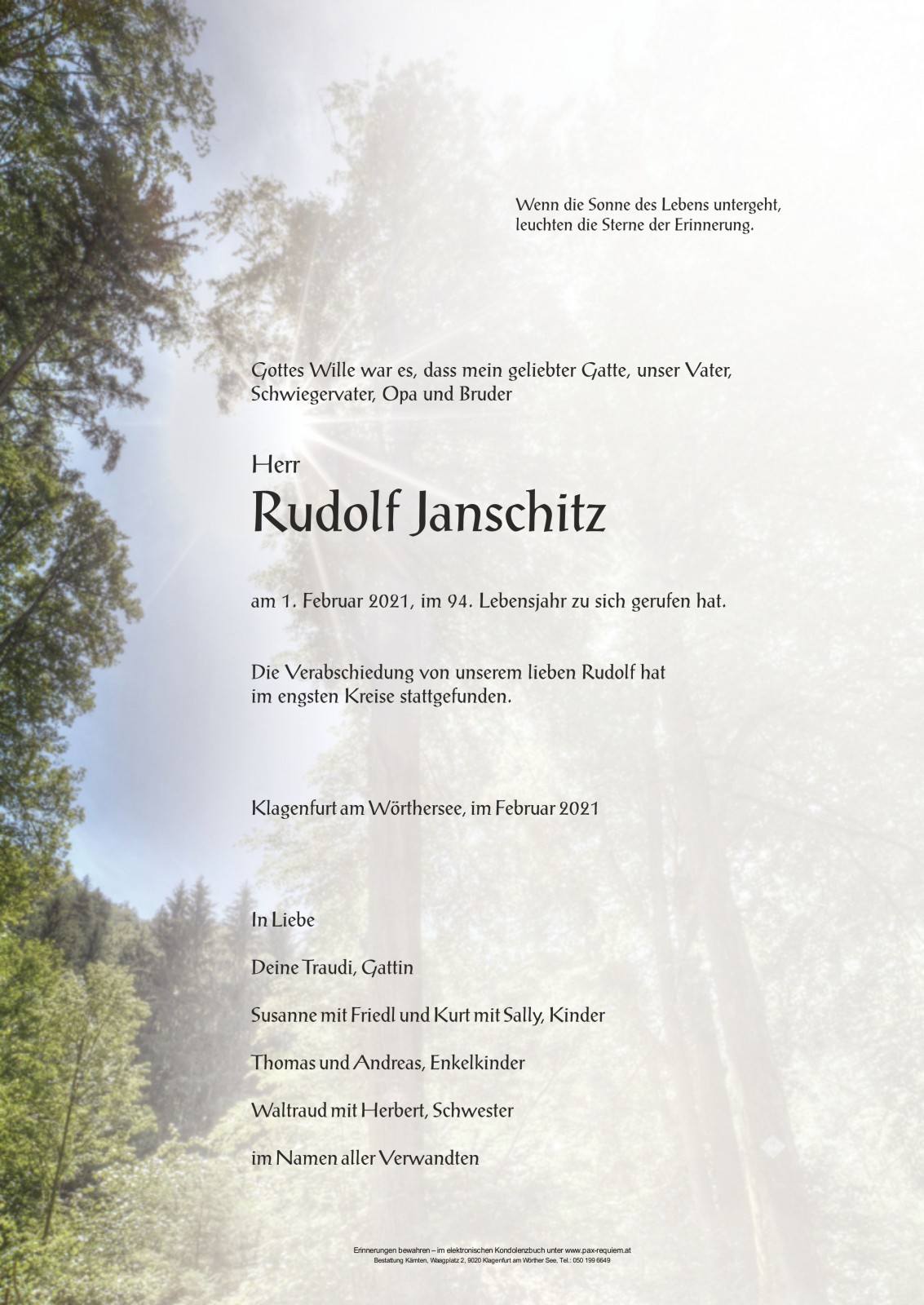 Parte Rudolf Janschitz