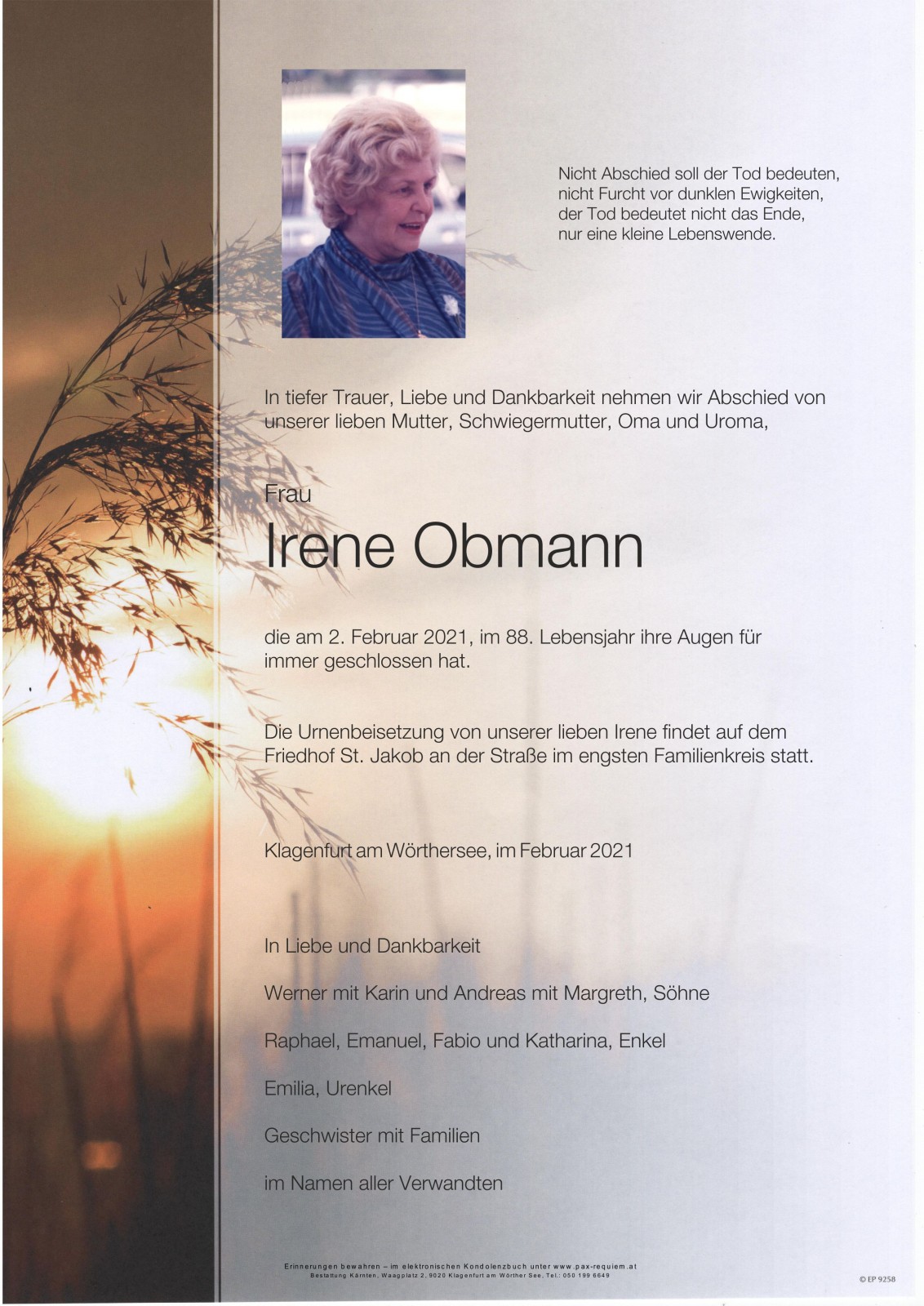 Parte Irene Obmann