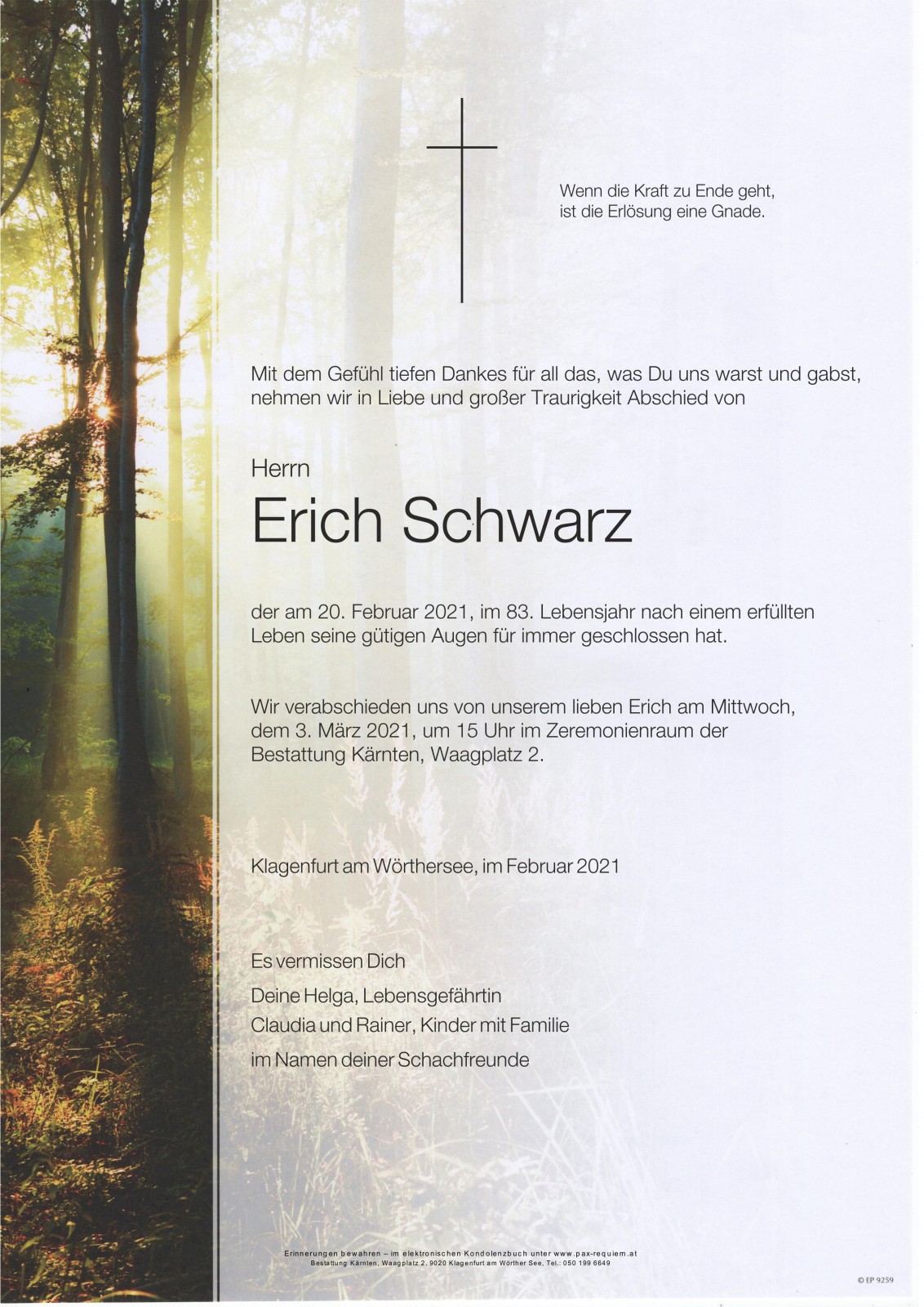 Parte Erich Schwarz