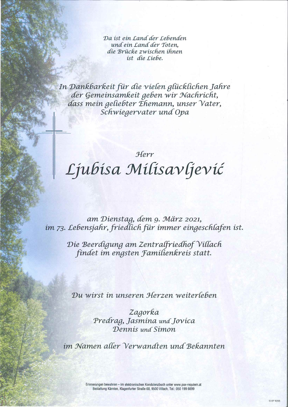 Parte Ljubisa Milisavljevic