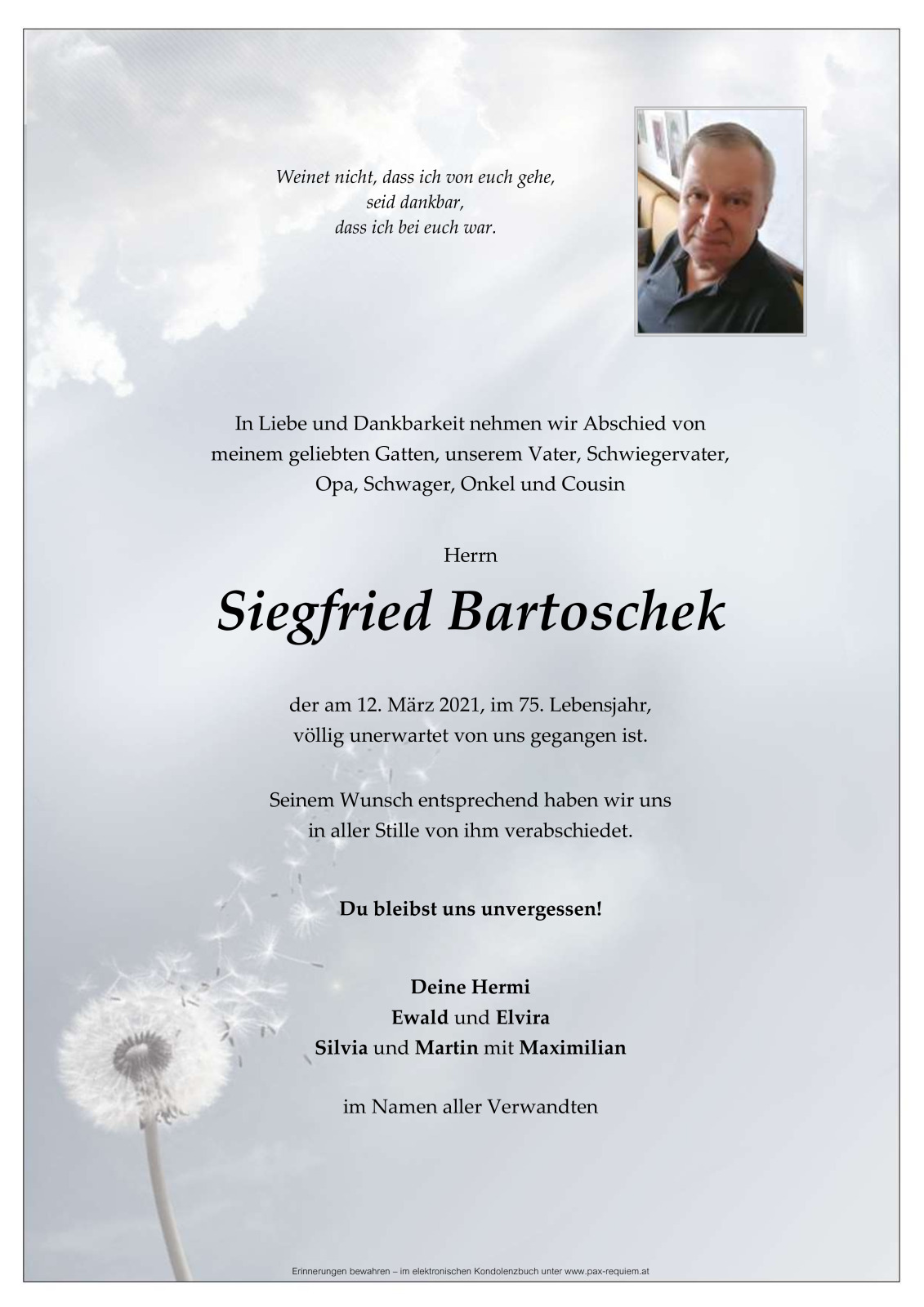 Parte Siegfried Bartoschek