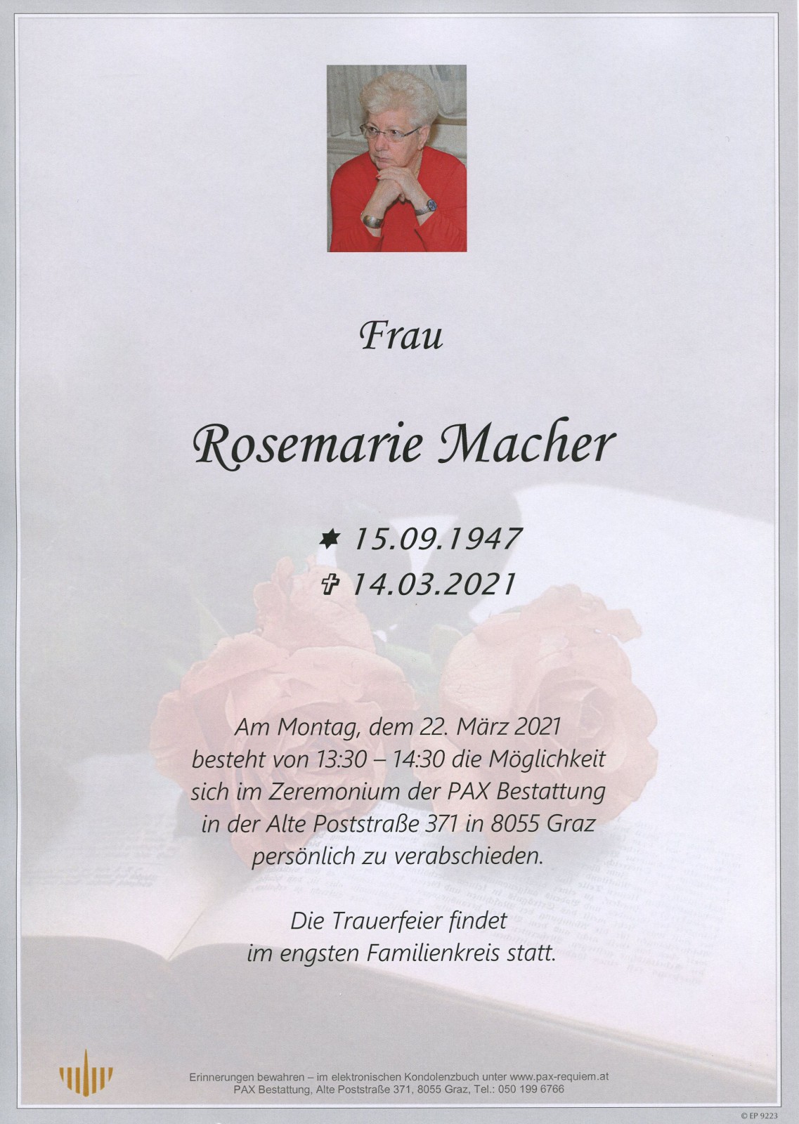 Parte Rosemarie Macher