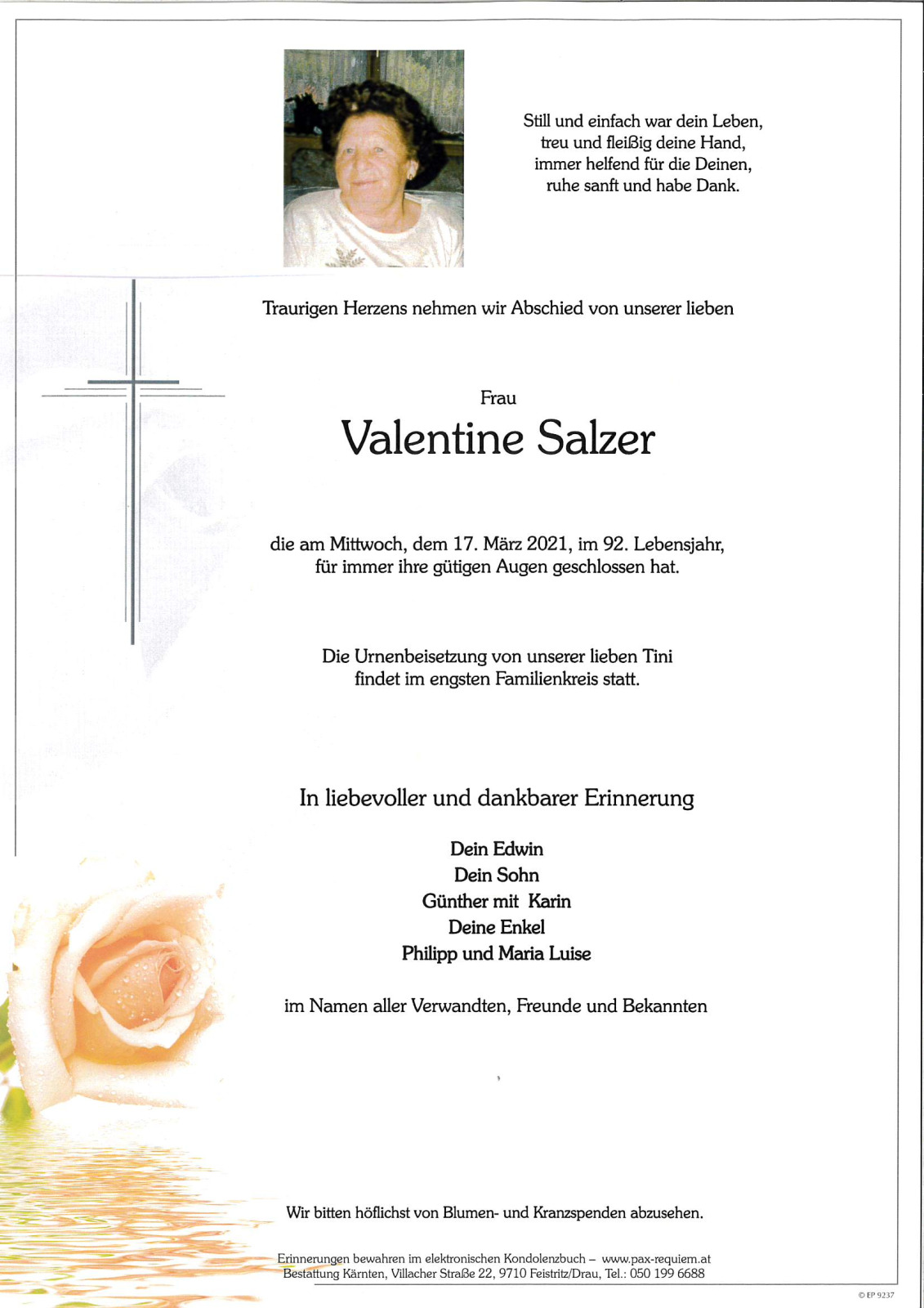 Parte Valentine Salzer