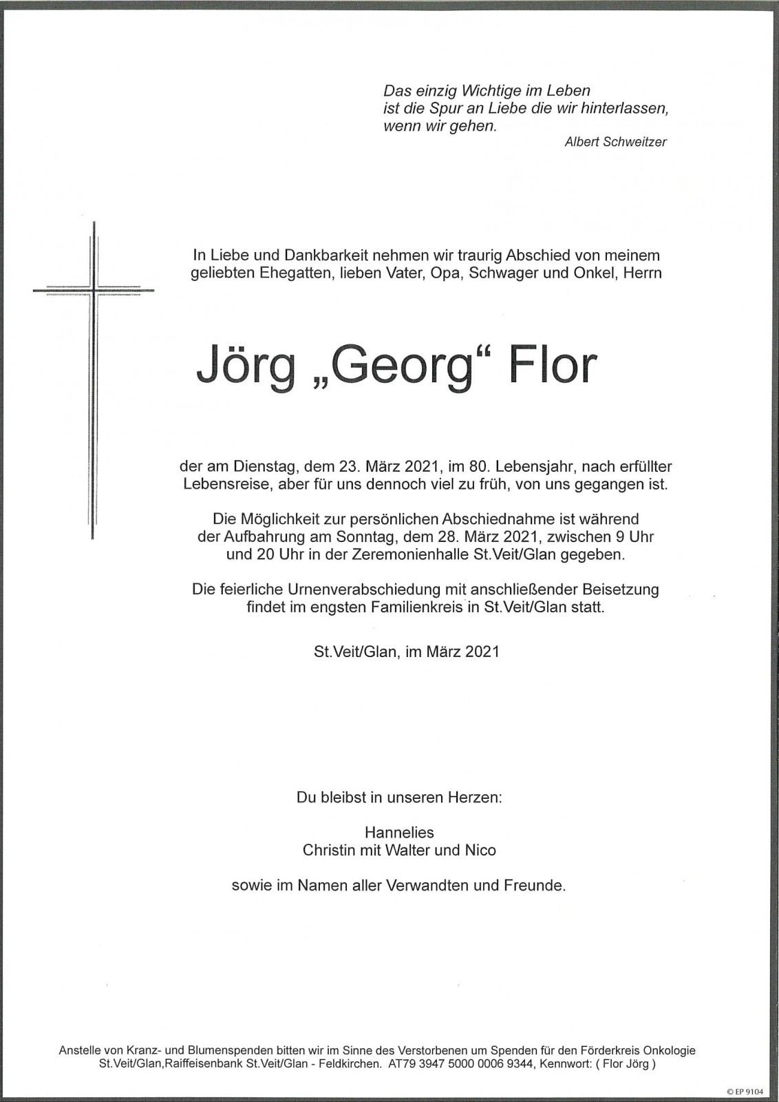 Parte Jörg " Georg " Flor