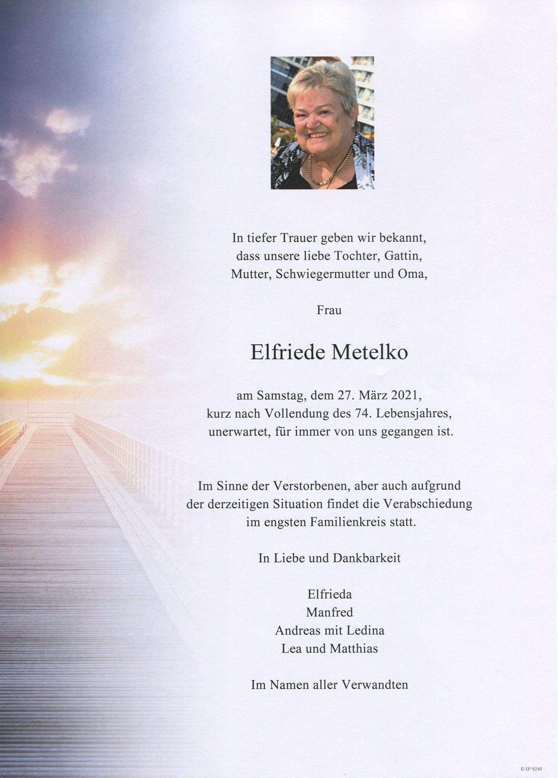 Parte Elfriede Metelko