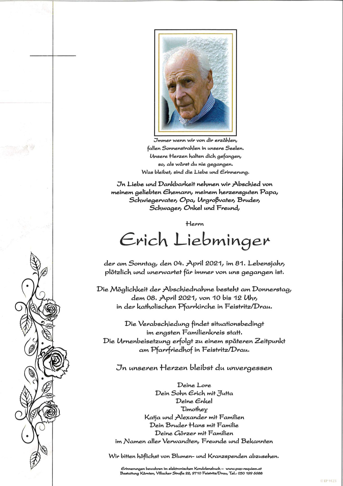 Parte Erich Liebminger