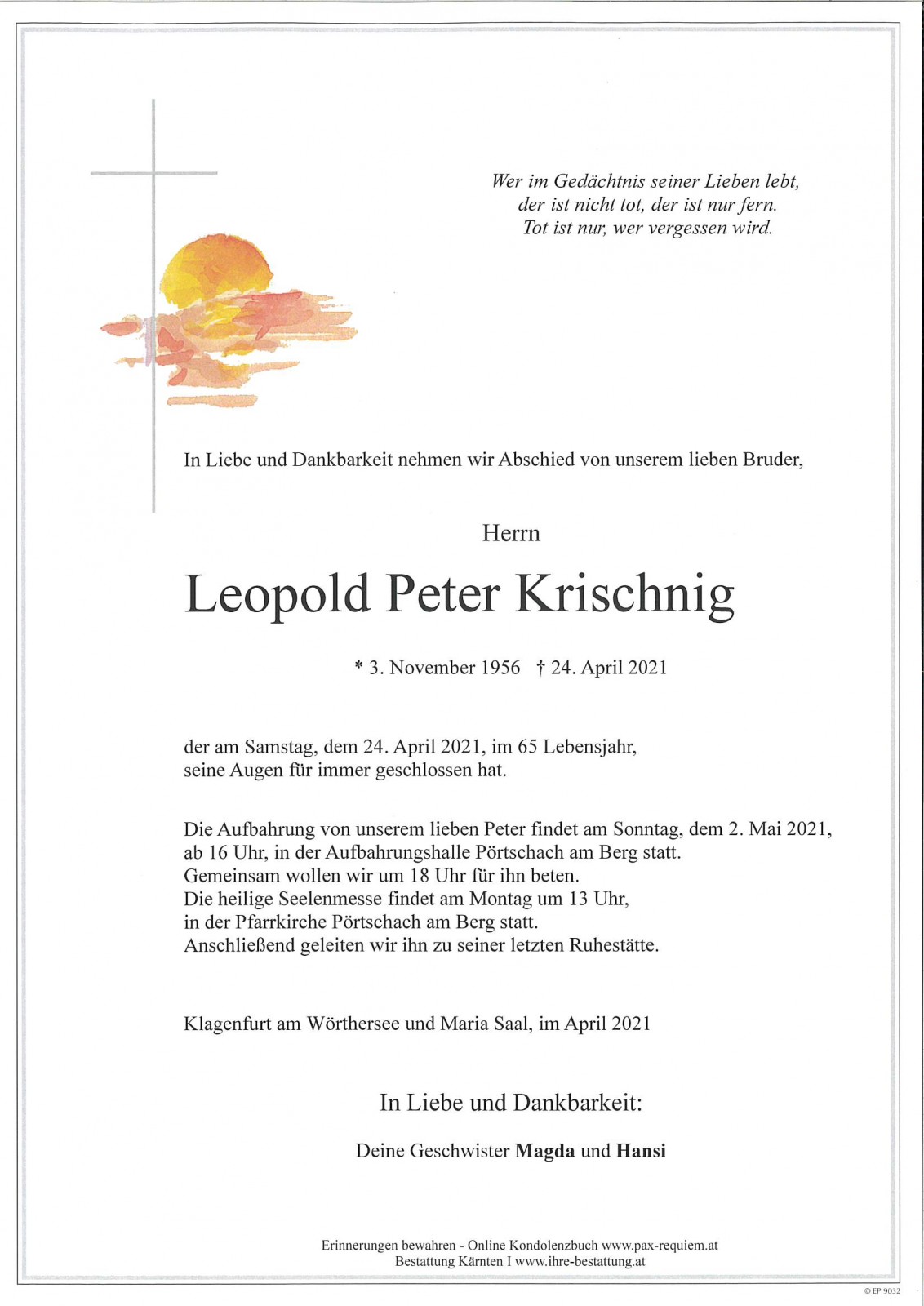 Parte Leopold Peter Krischnig