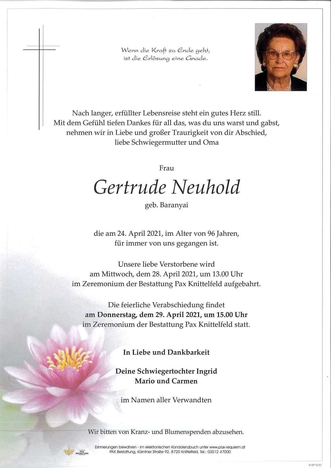 Parte Gertrude Neuhold