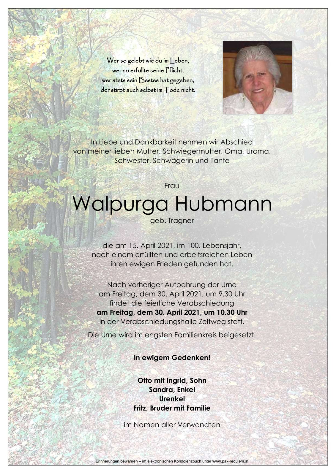 Parte Walpurga Hubmann