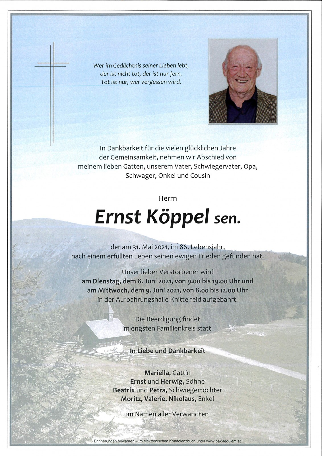 Parte Ernst Köppel sen.