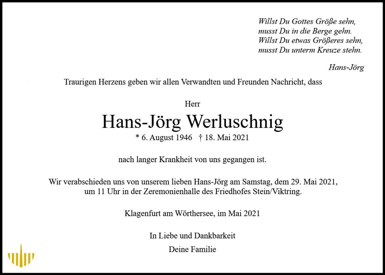 Parte Hans-Jörg Werluschnig