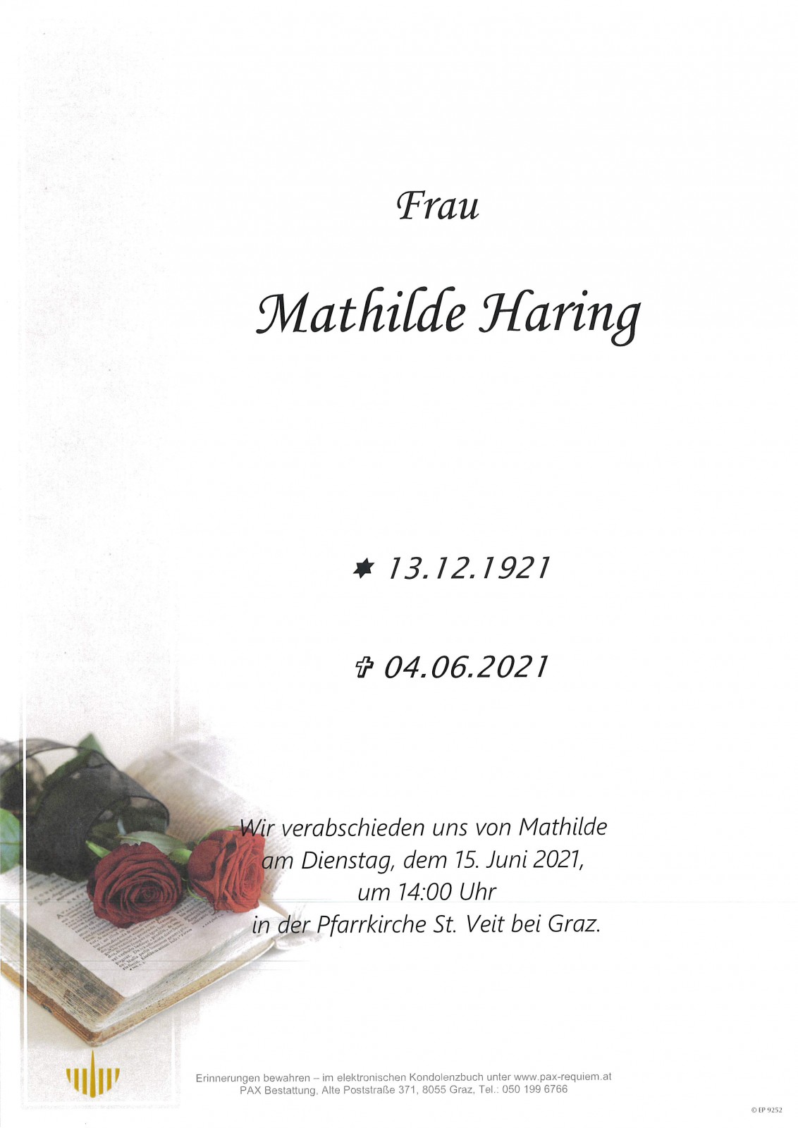 Parte Mathilde Haring