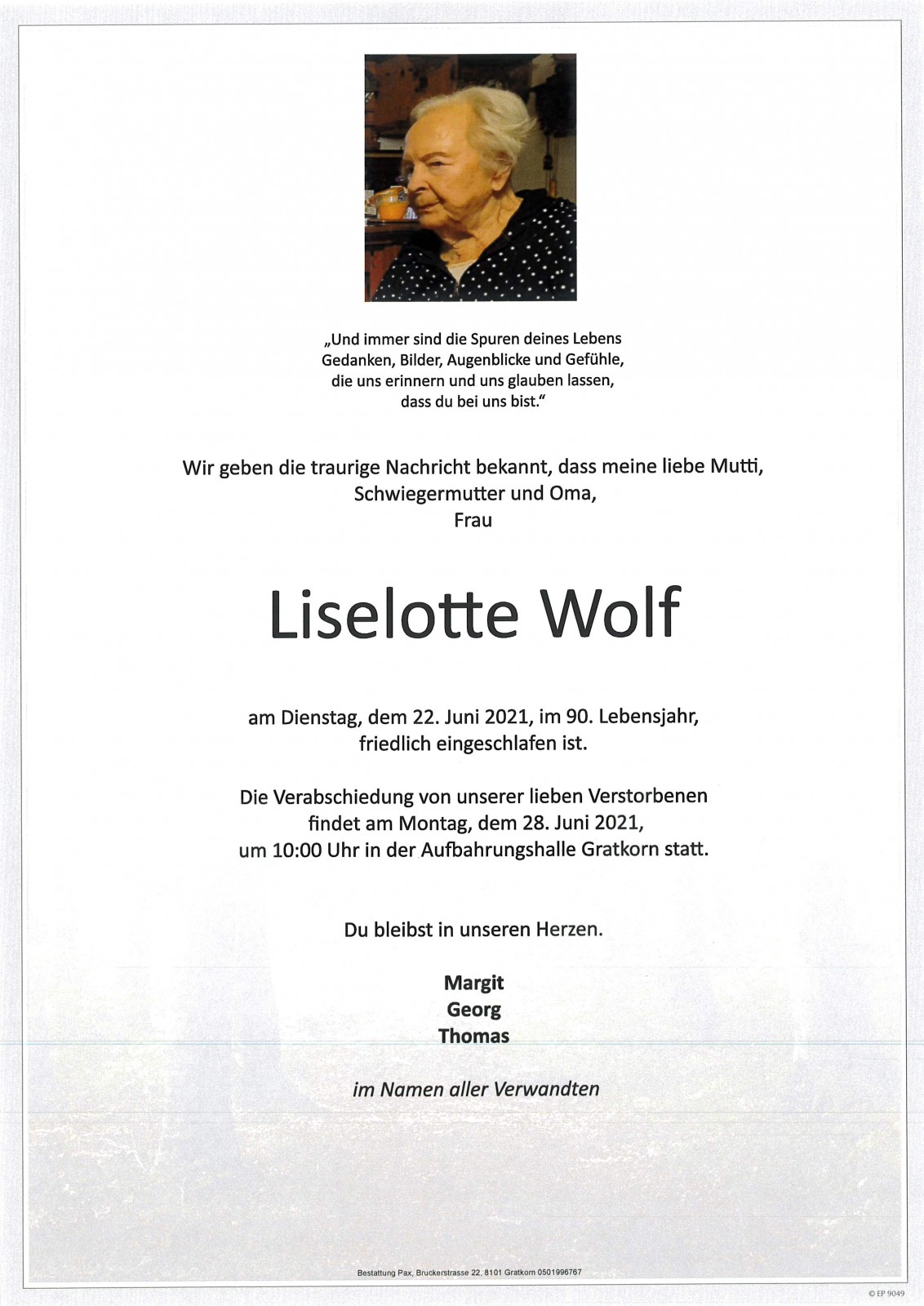 Parte Liselotte Wolf