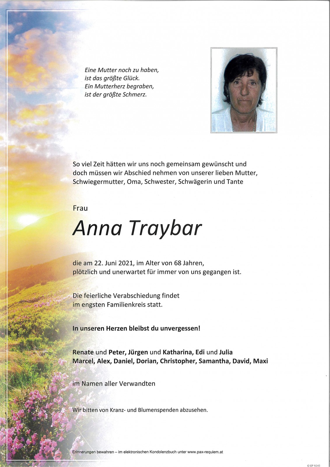 Parte Anna Traybar