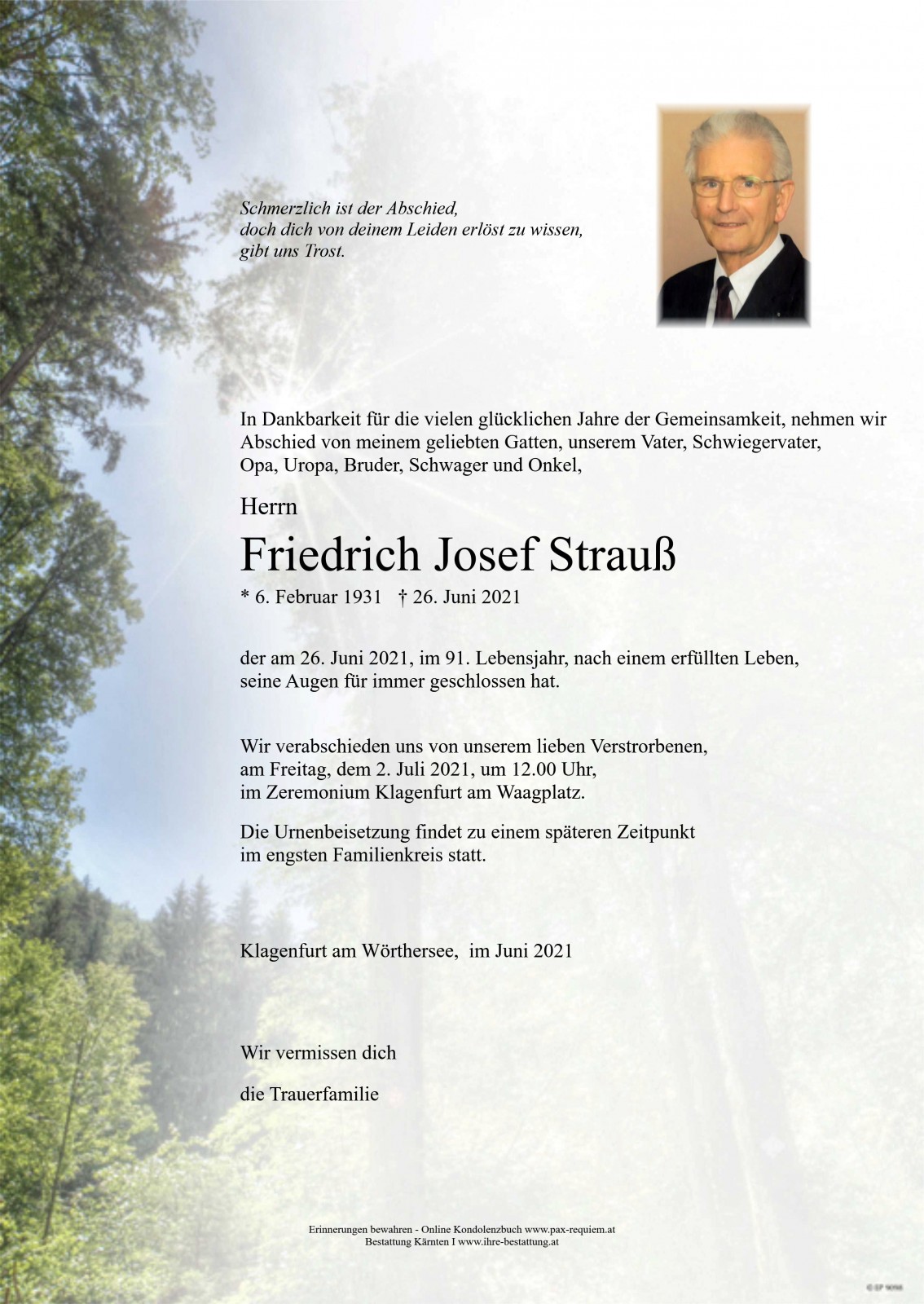 Parte Friedrich Josef Strauß