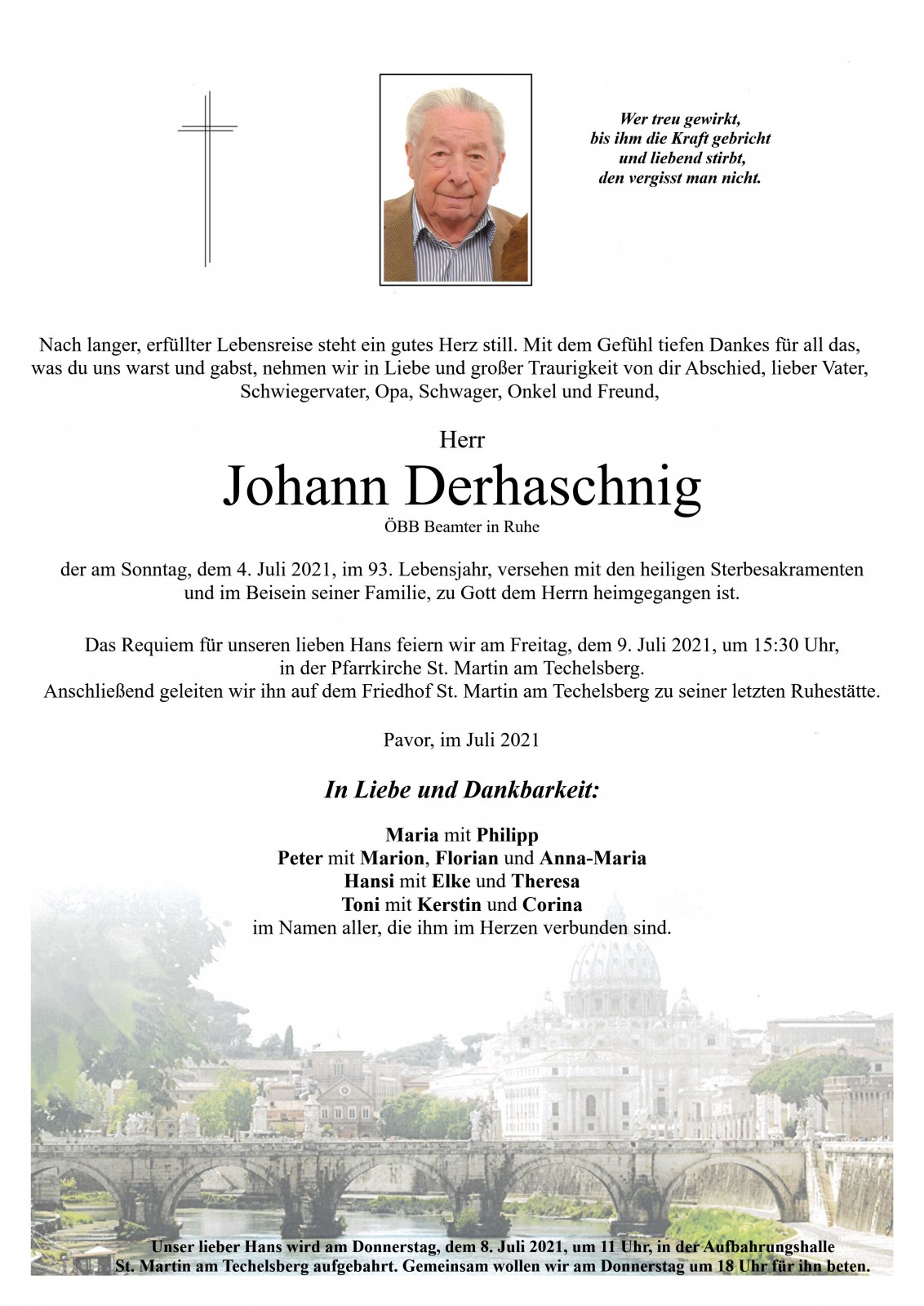 Parte Johann Derhaschnig