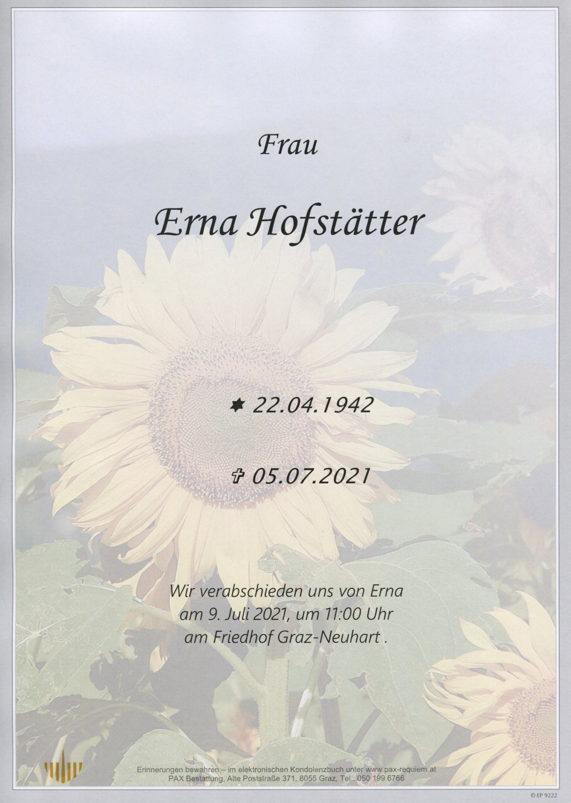 Parte Erna Hofstätter