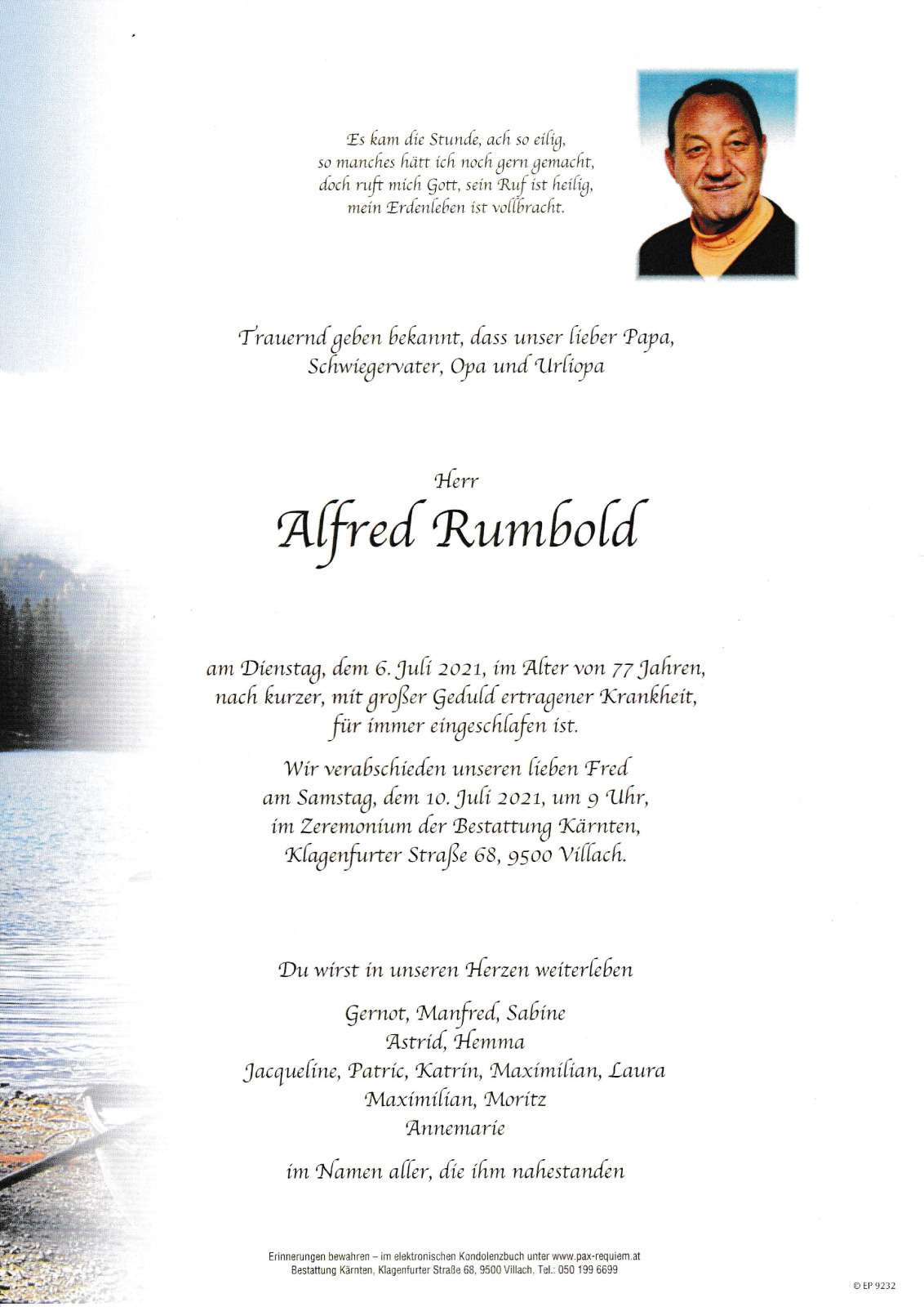 Parte Alfred Rumbold