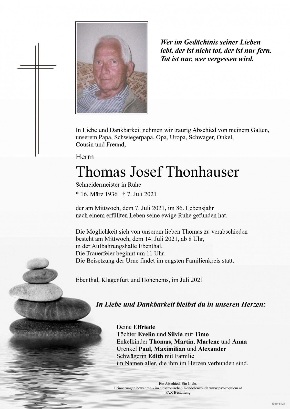 Parte Thomas Thonhauser