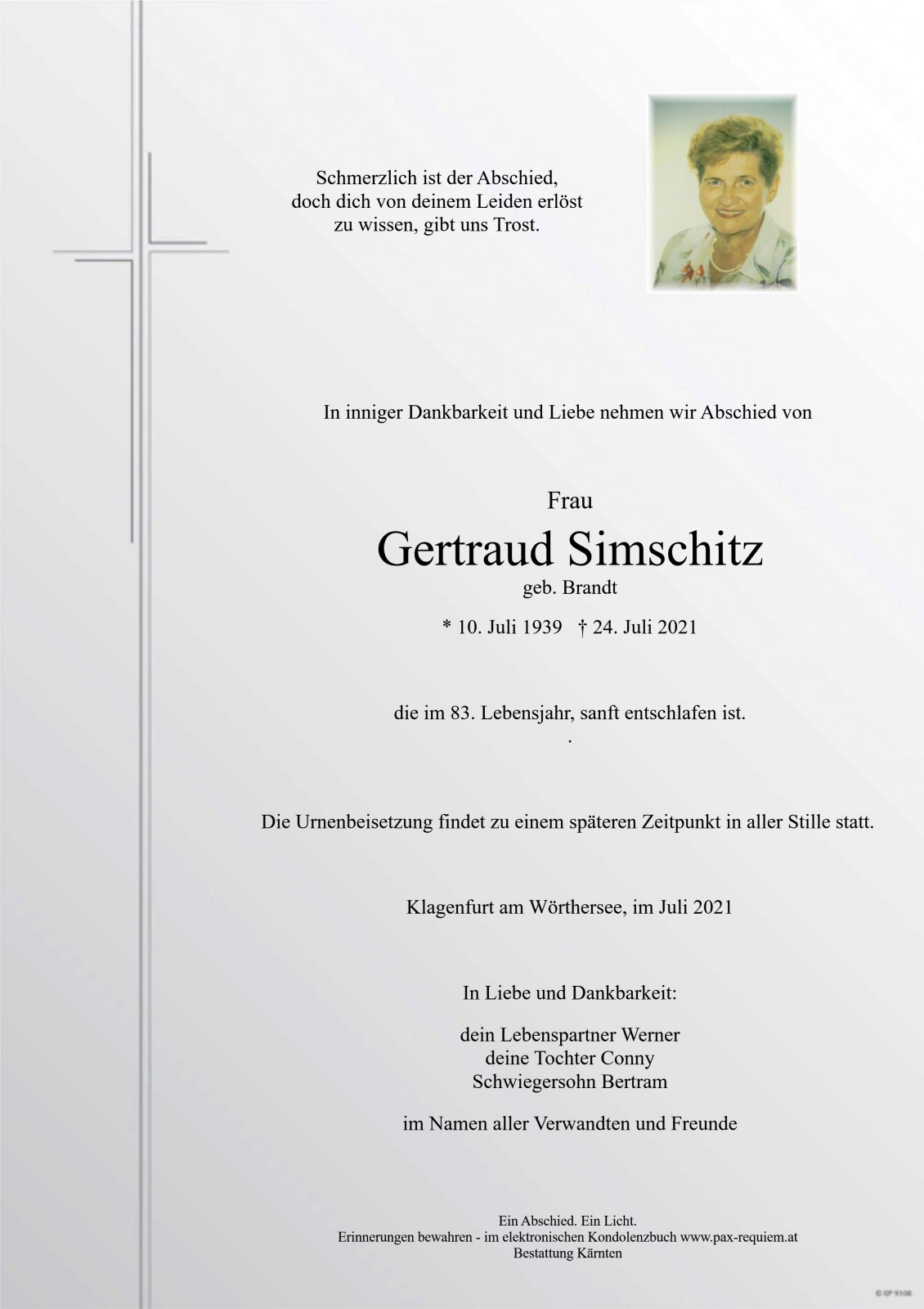 Parte Gertraud Simschitz