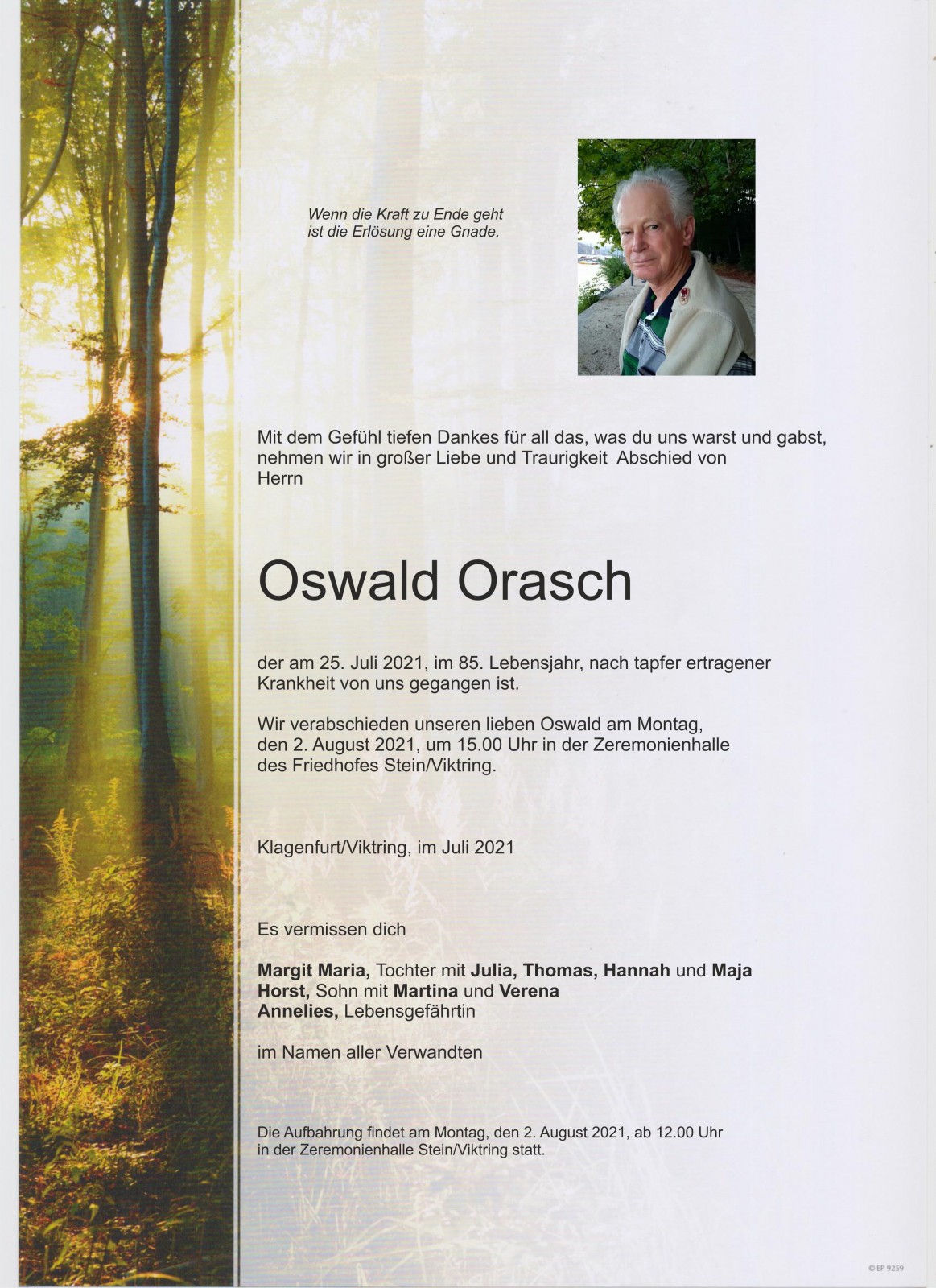 Parte Oswald Orasch