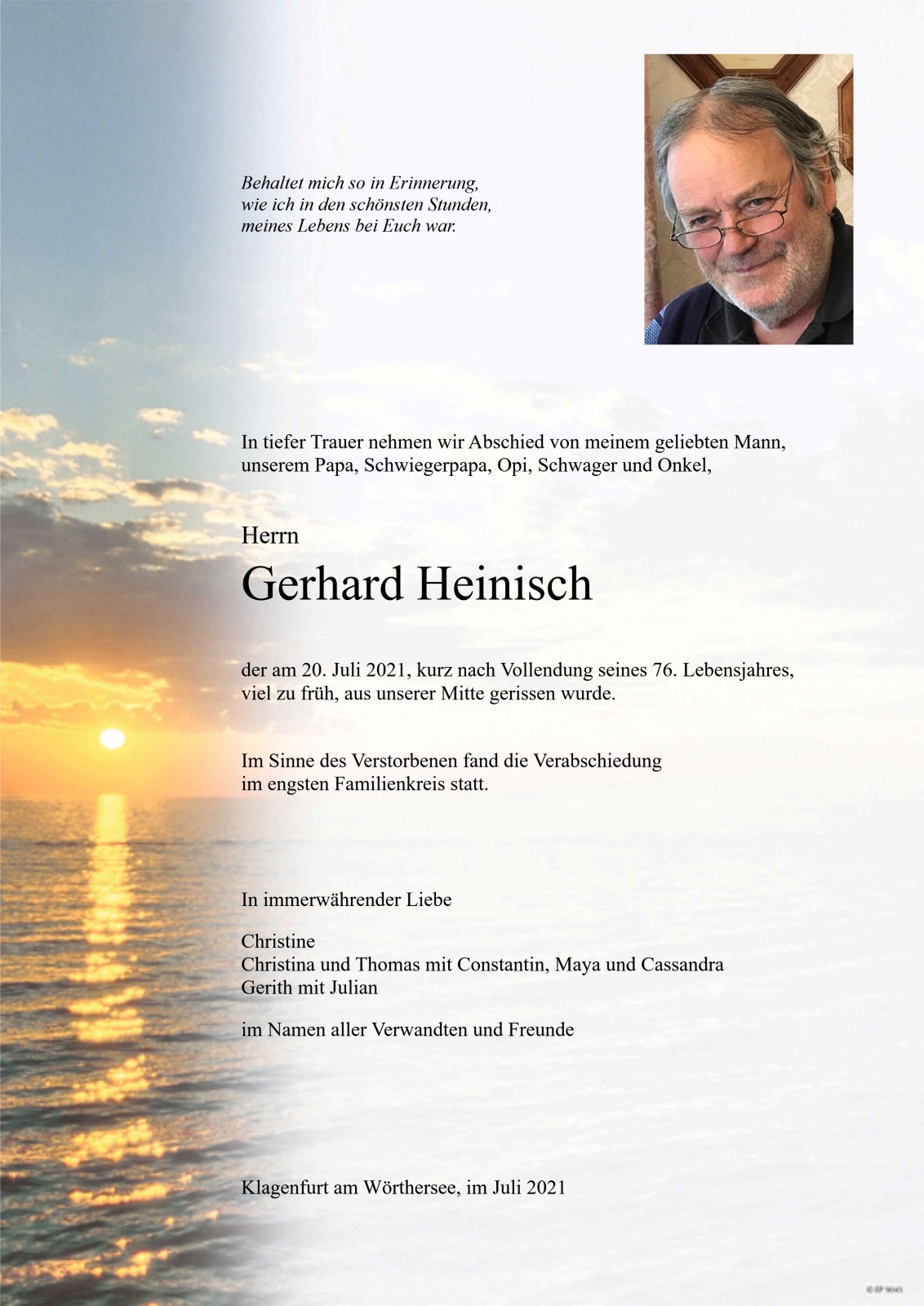 Parte Gerhard Heinisch