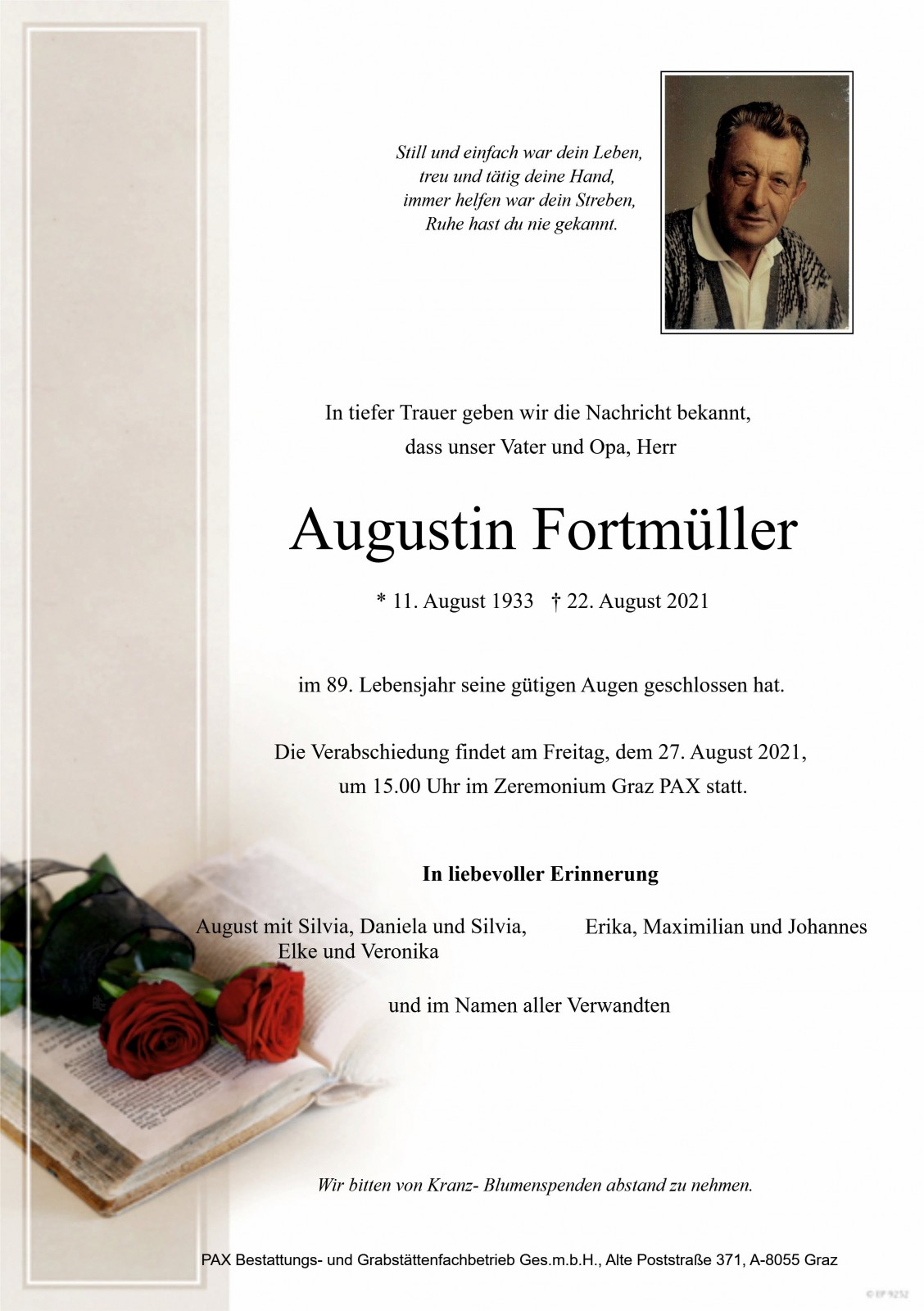 Parte Augustin Fortmüller