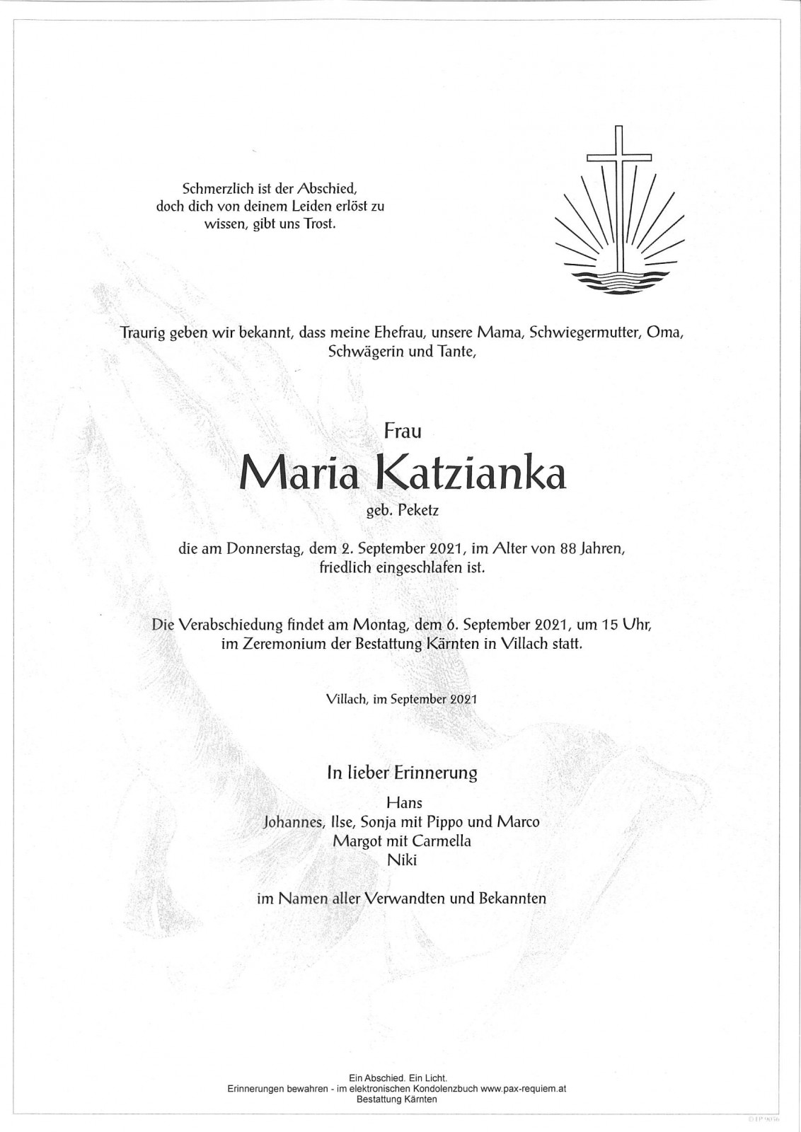 Parte Maria Katzianka