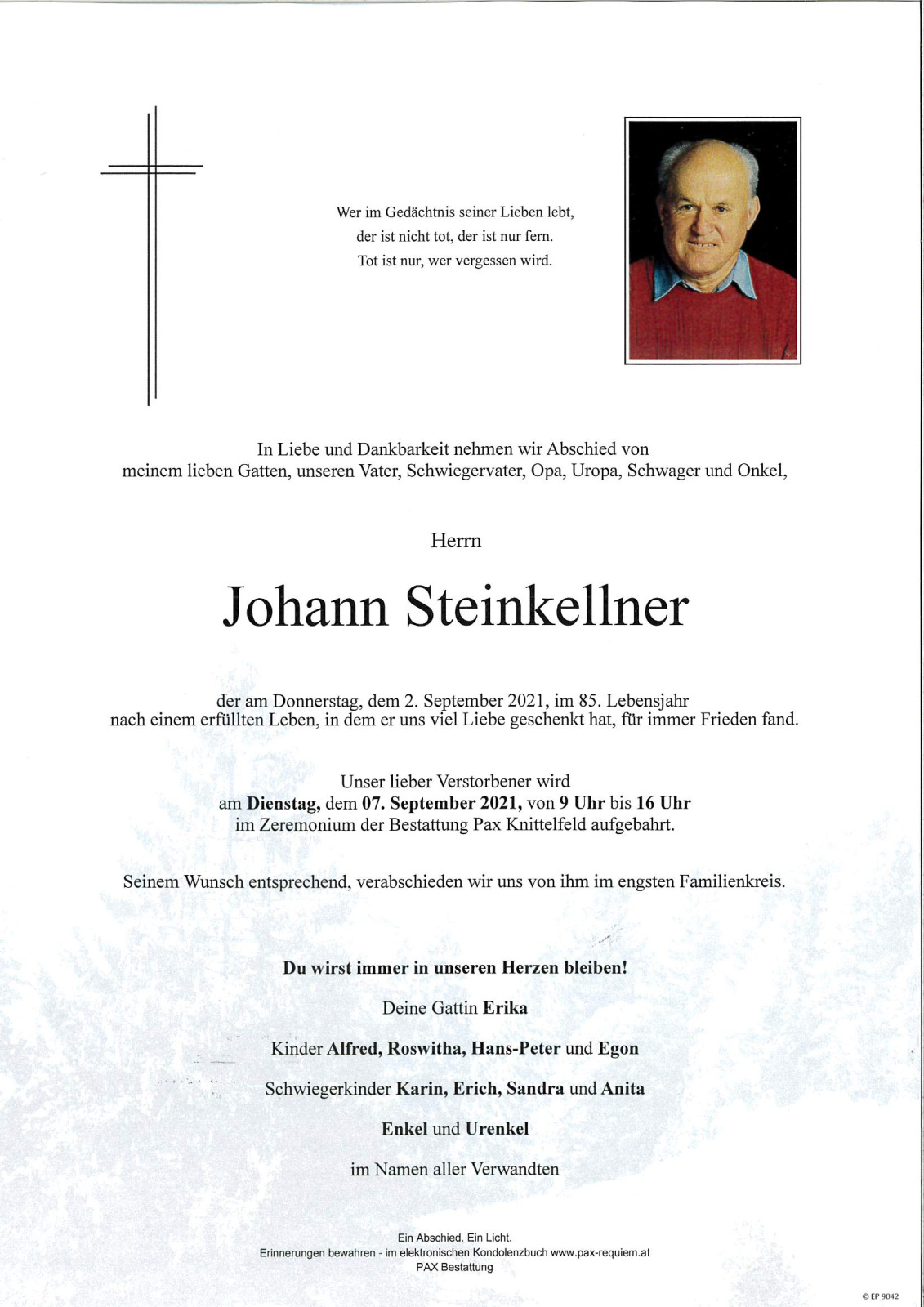 Parte Johann Steinkellner