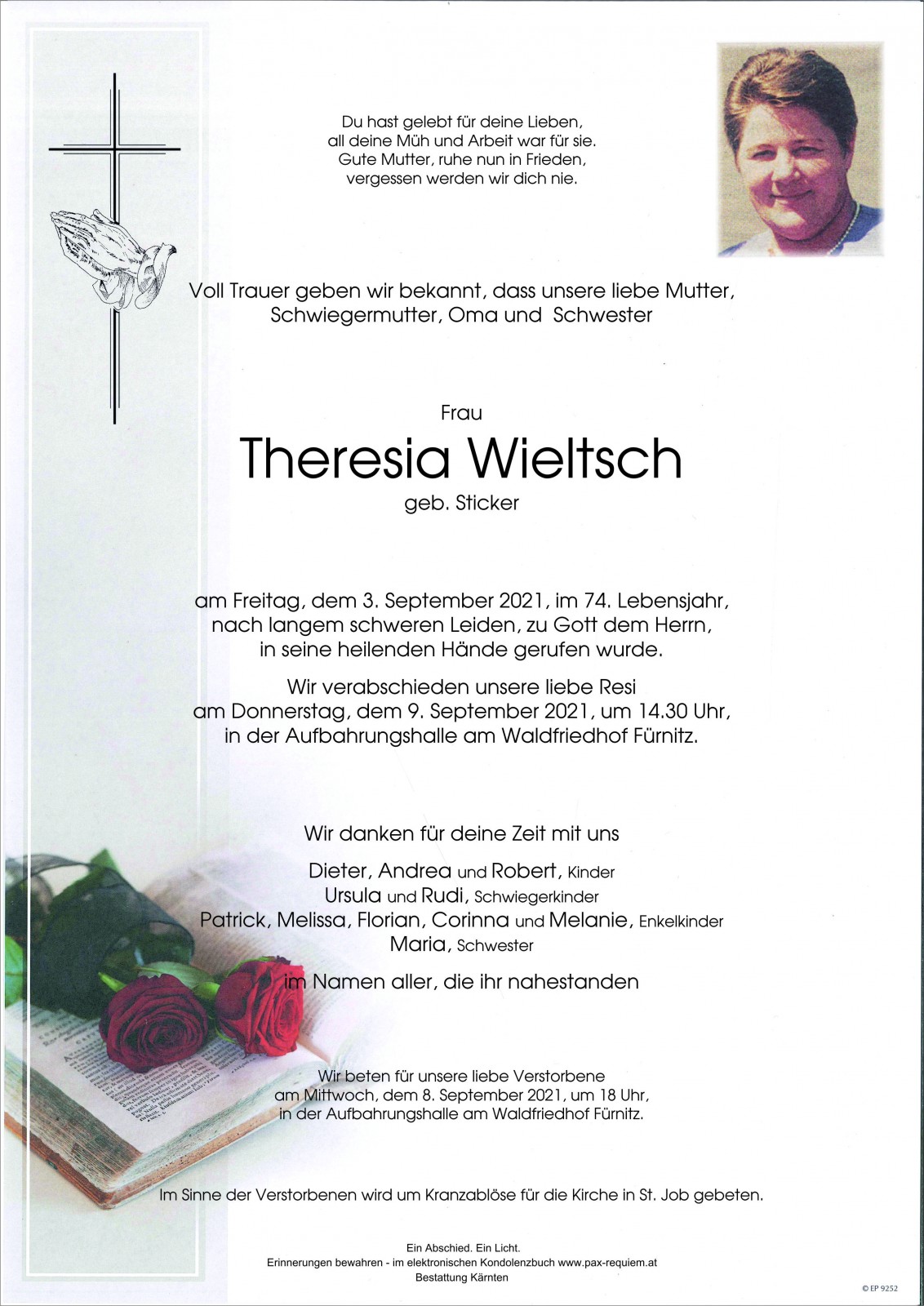 Parte Theresia Wieltsch