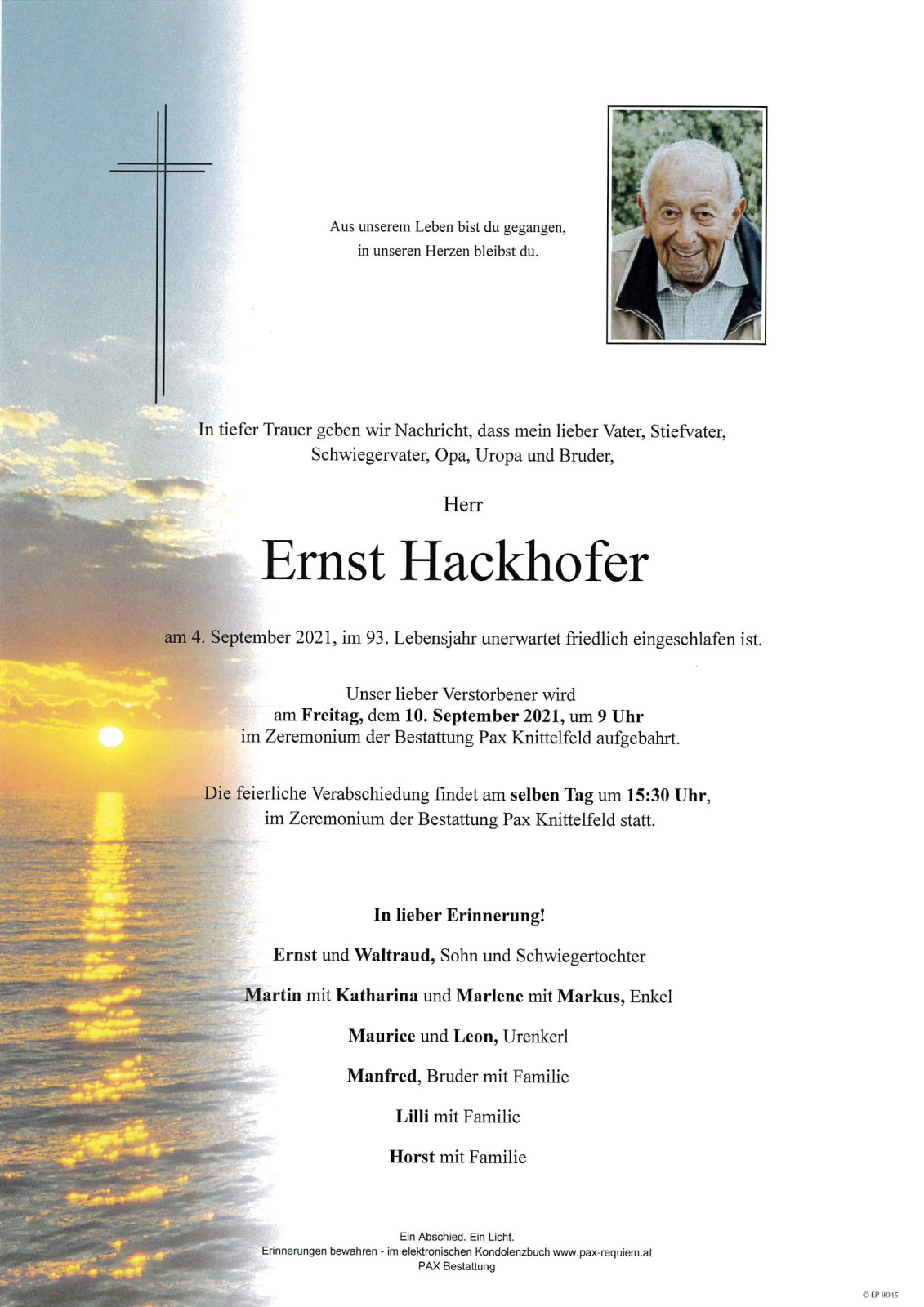 Parte Ernst Hackhofer