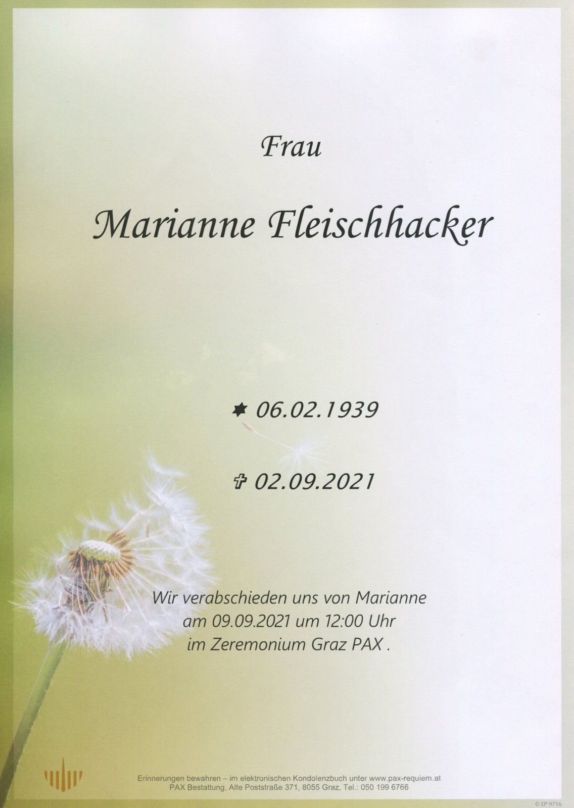 Parte Marianne Fleischhacker