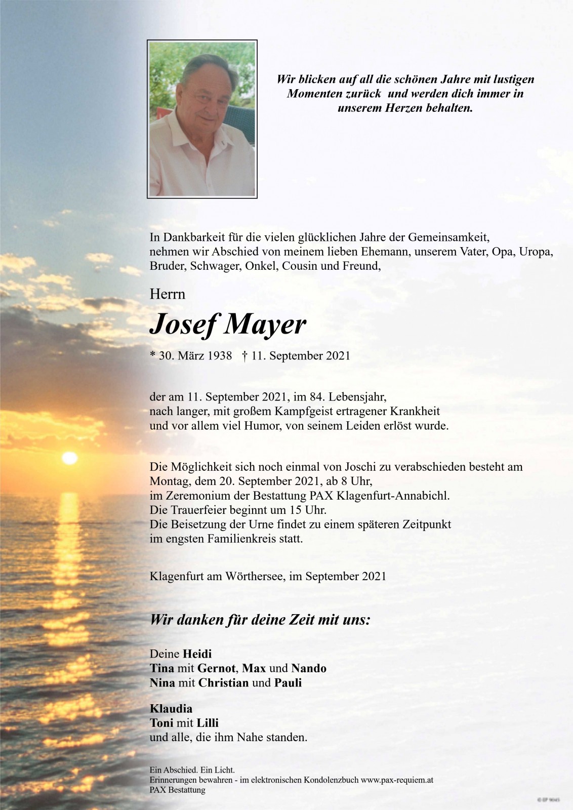 Parte Josef Mayer