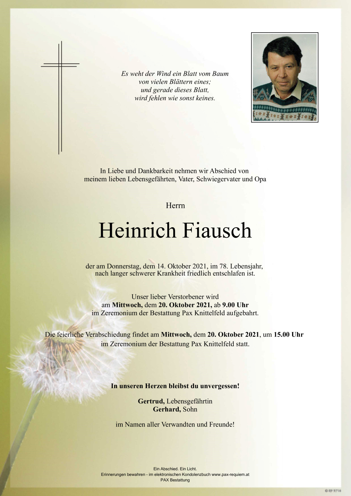 Parte Heinrich Fiausch