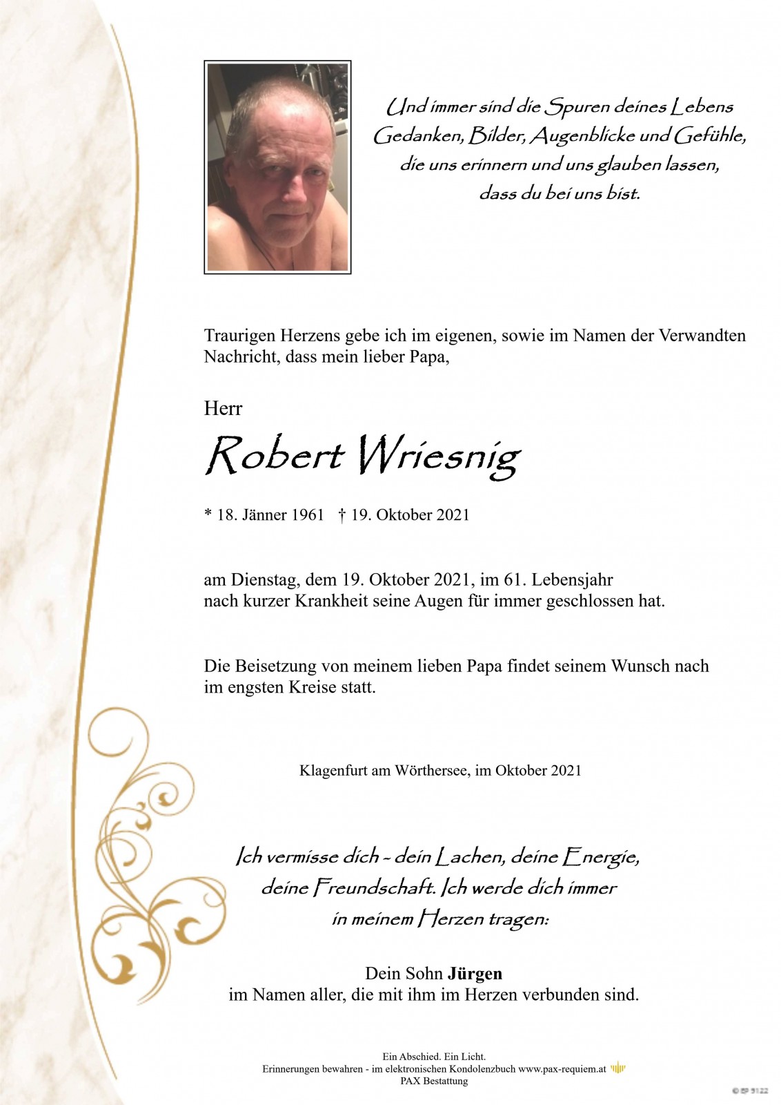 Parte Robert Wriesnig