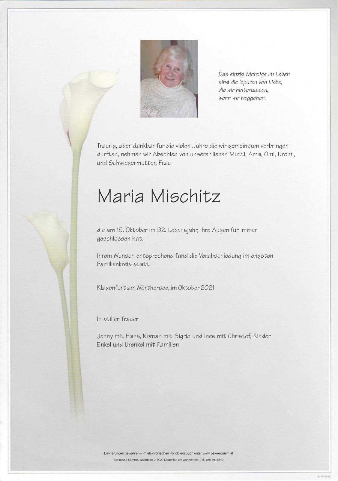 Parte Maria Mischitz