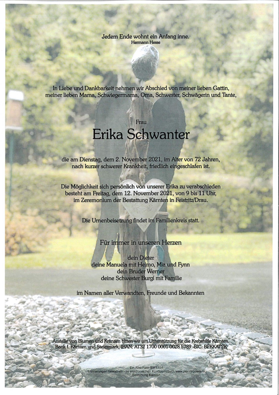 Parte Erika Schwanter