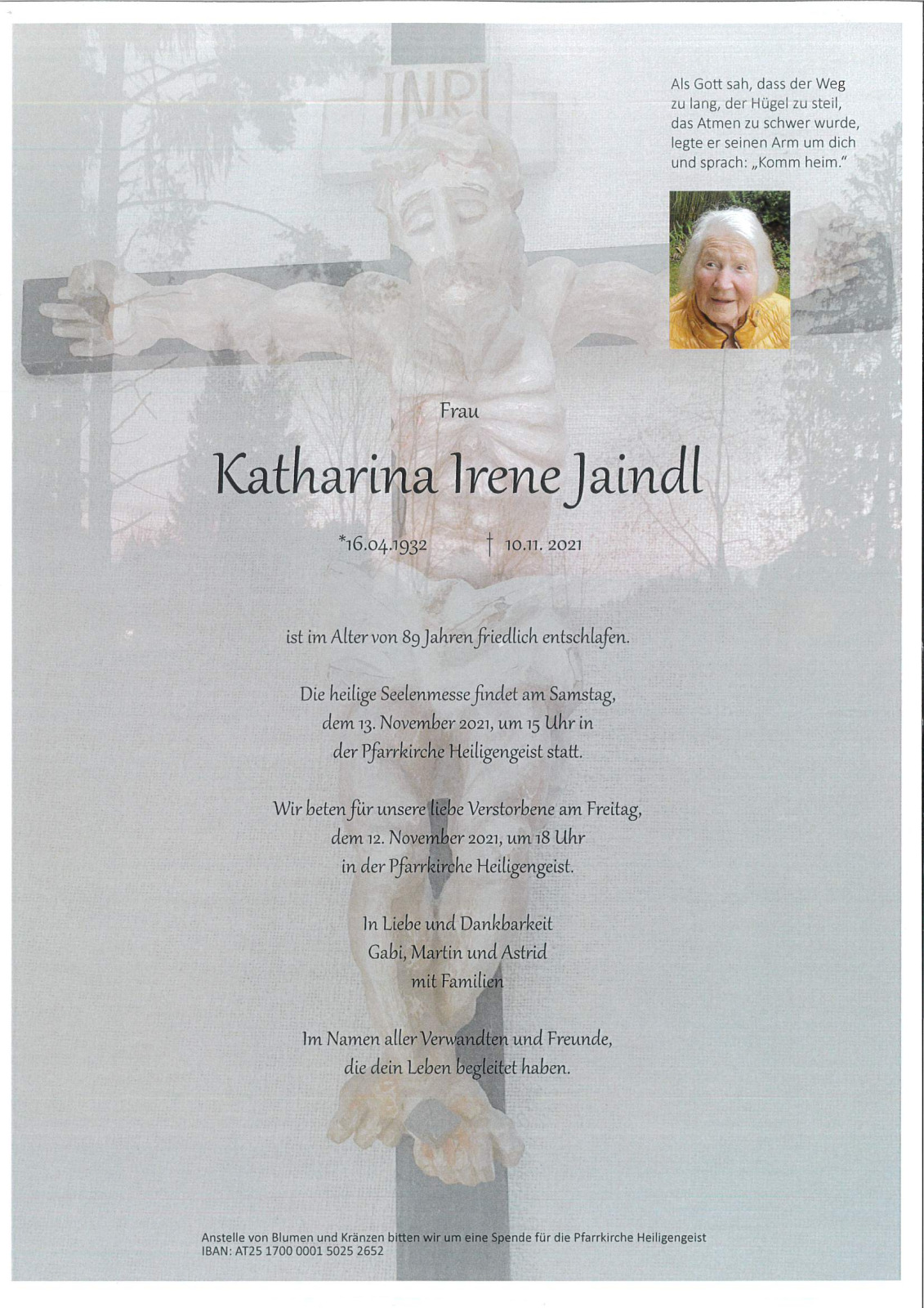 Parte Katharina Irene Jaindl