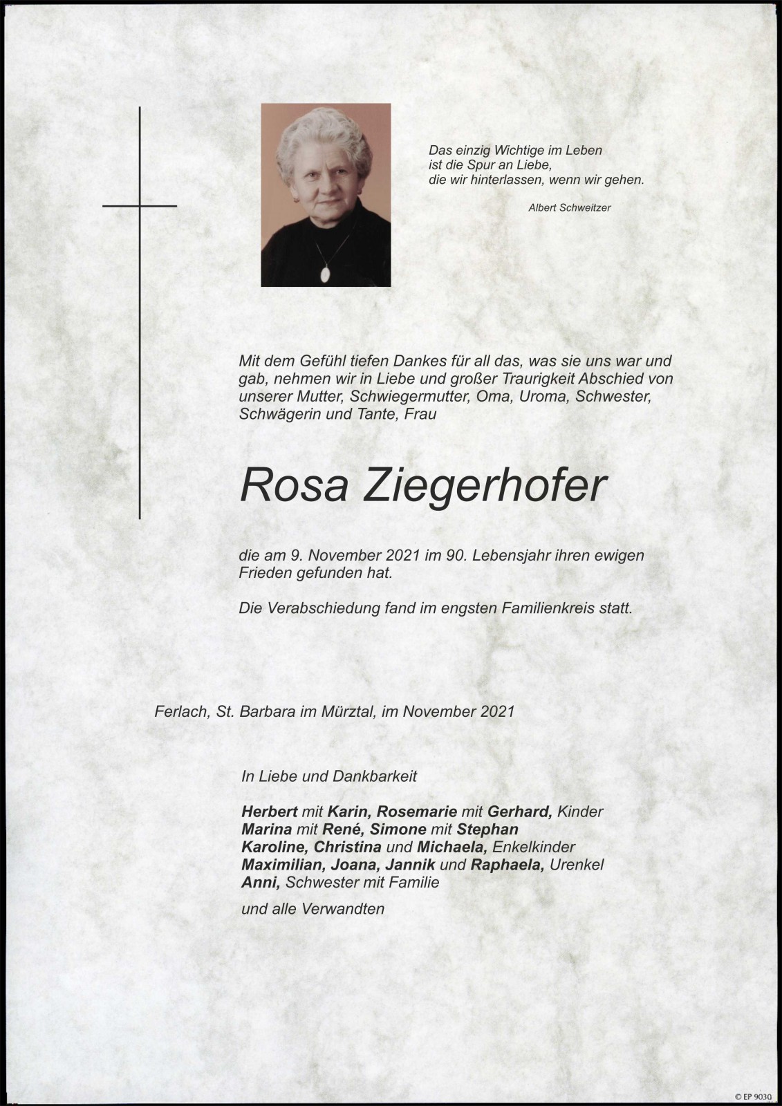 Parte Rosa Ziegerhofer