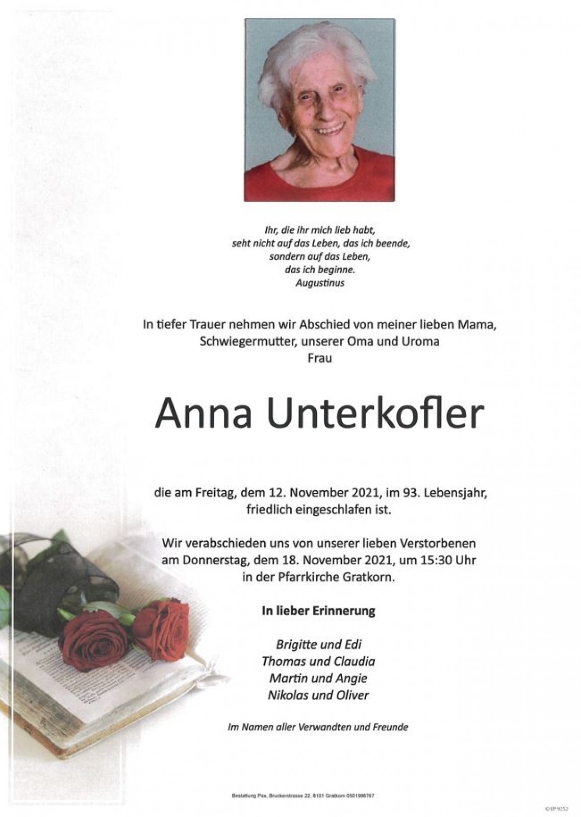 Parte Anna Unterkofler