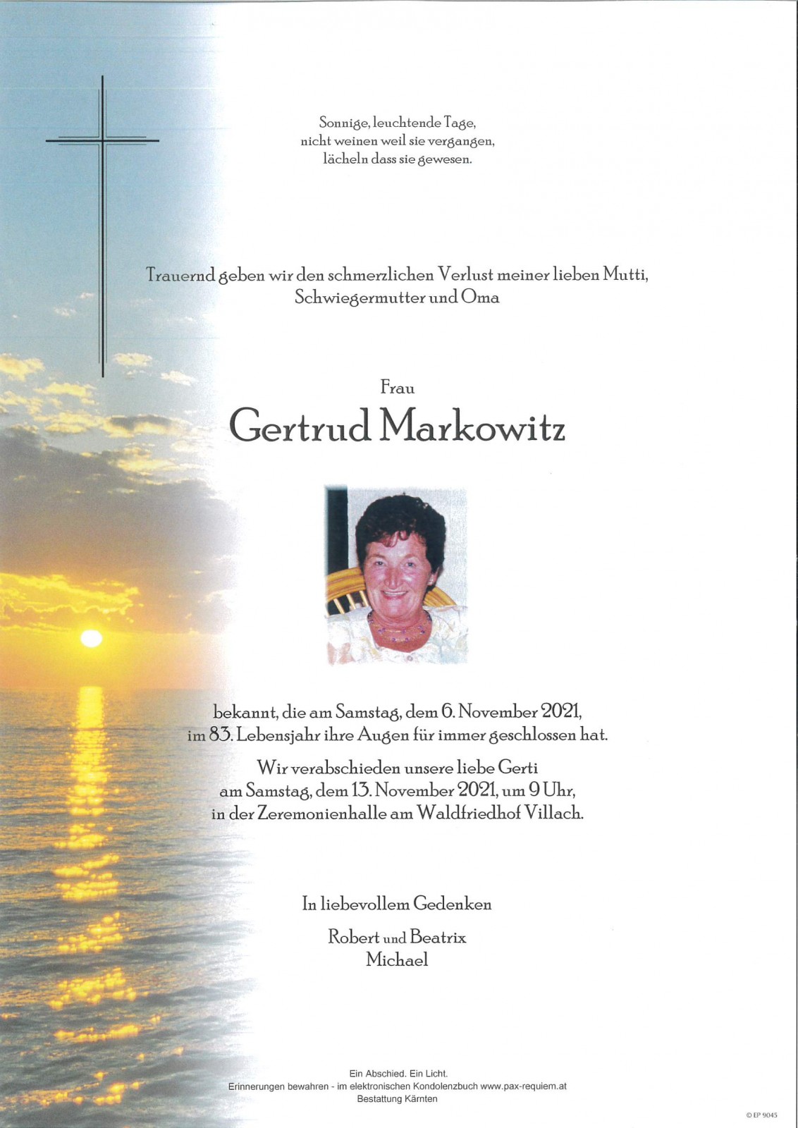 Parte Gertrud Markowitz