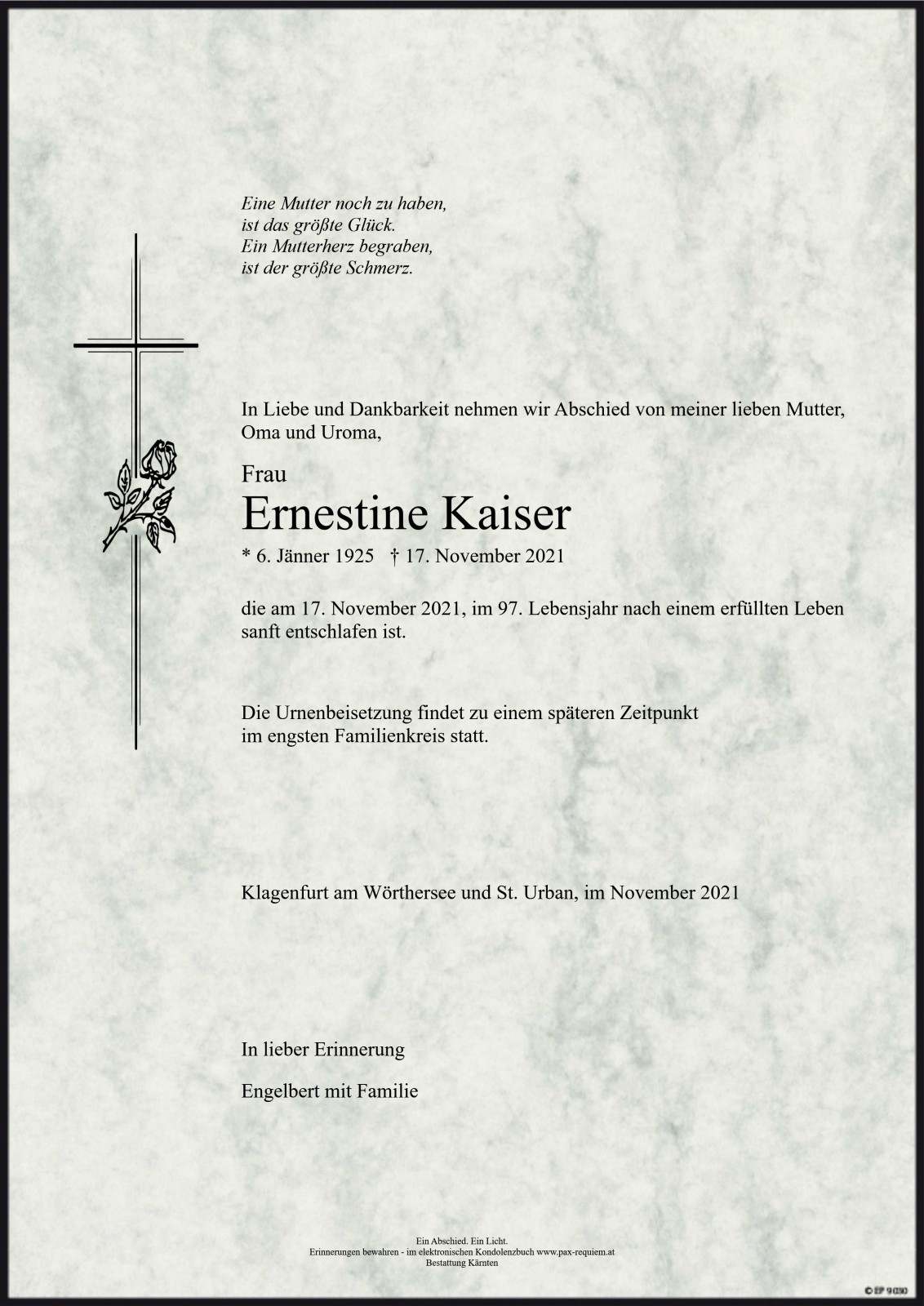 Parte Ernestine Kaiser